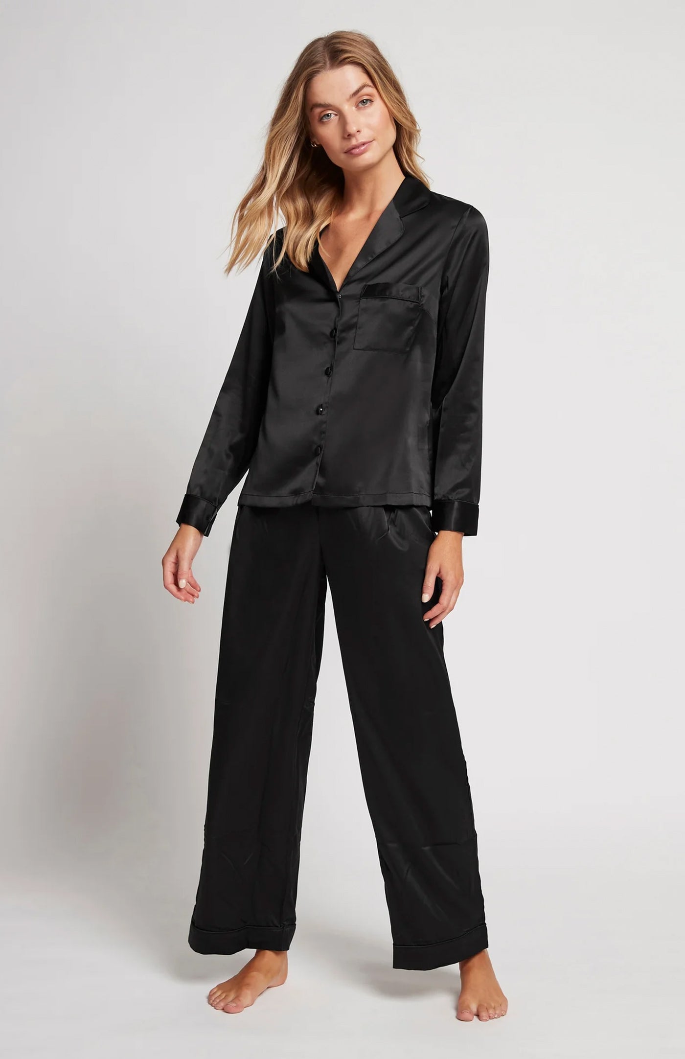 Dark Delight | Black Loungewear Set Women