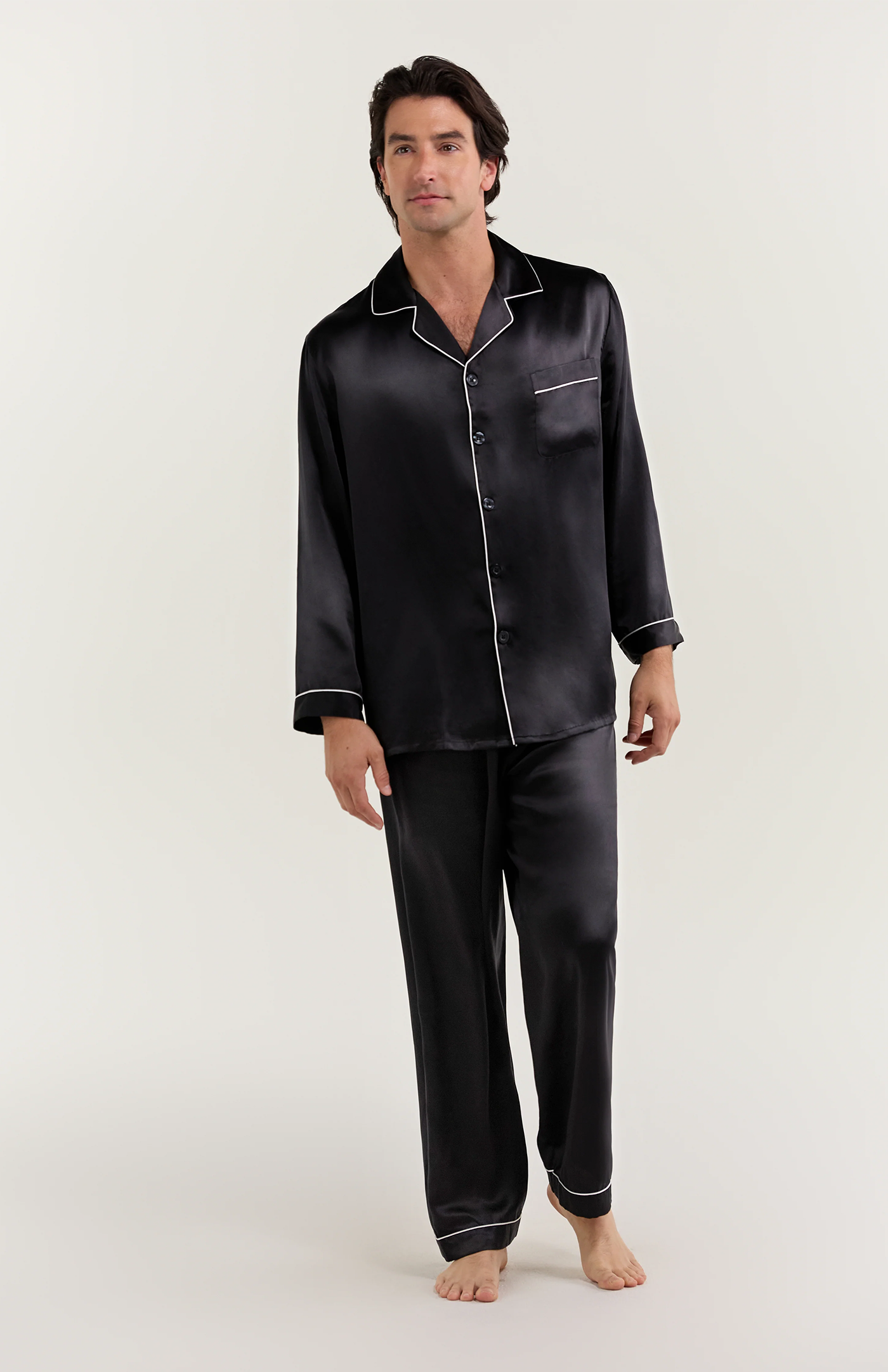 Black Reserve | Armani Satin Set