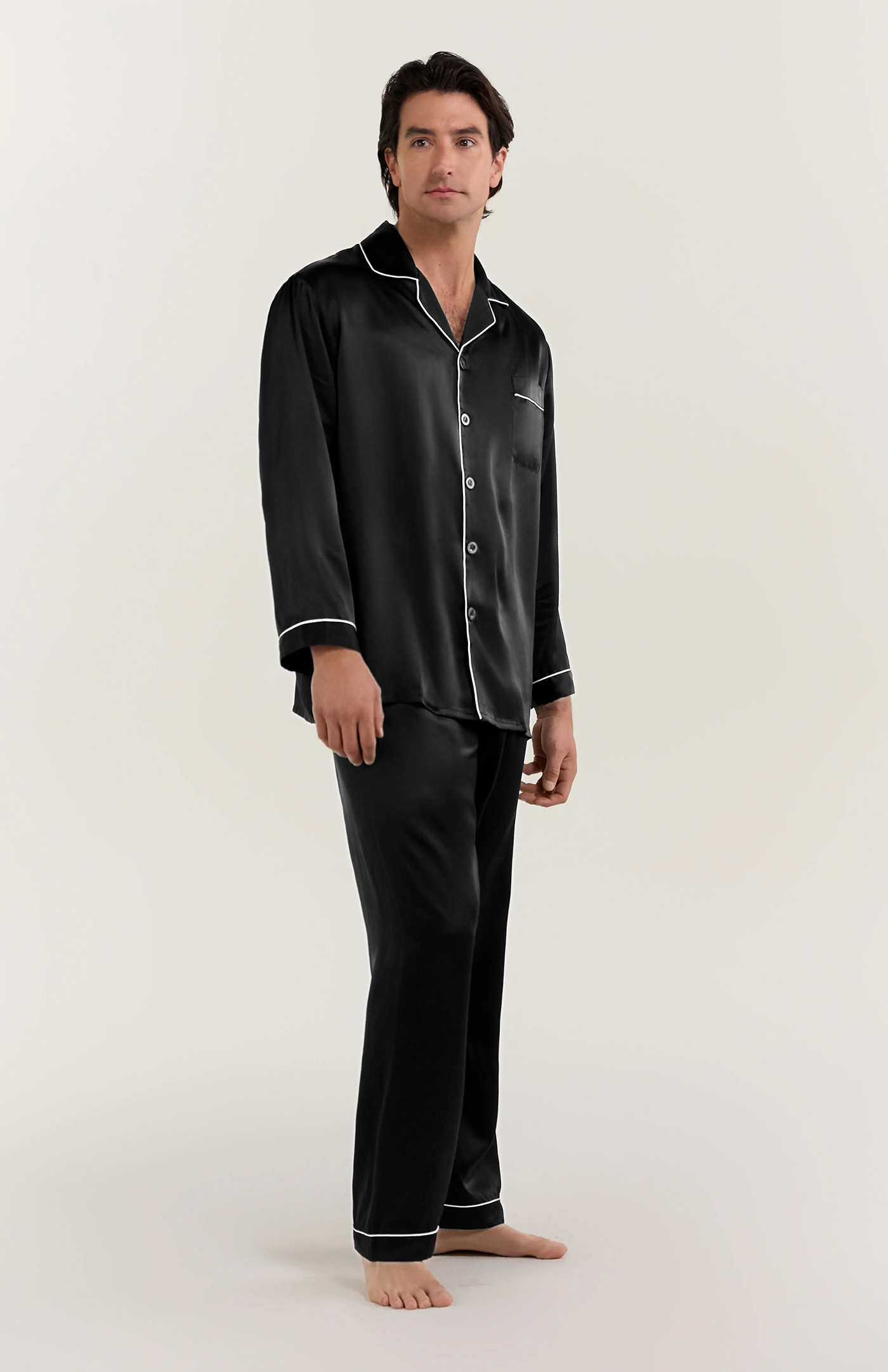 Black Reserve | Armani Satin Set