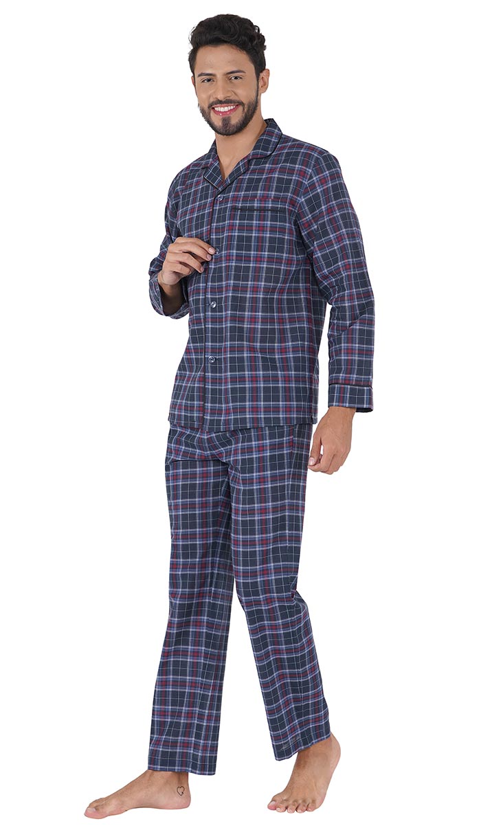 Check-IT_-_-Blue-Checkered-Lounge-Wear-Set-_-100_-Cotton-daywear---sleep-wear---causual-wear---men_s-collection