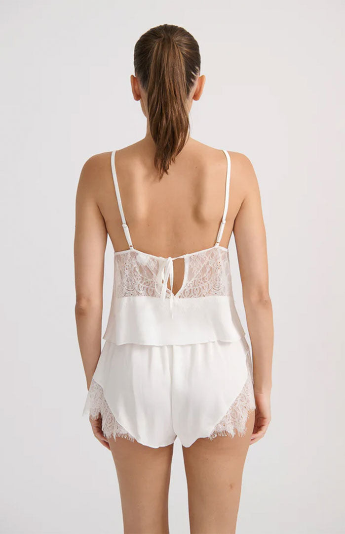 Pearl Whisper | Satin & Lace Couture Nightwear