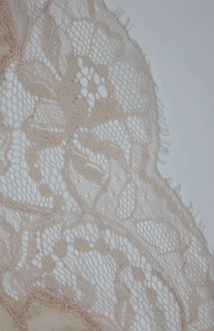 Ivory Vows | Couture Satin & Lace Robe