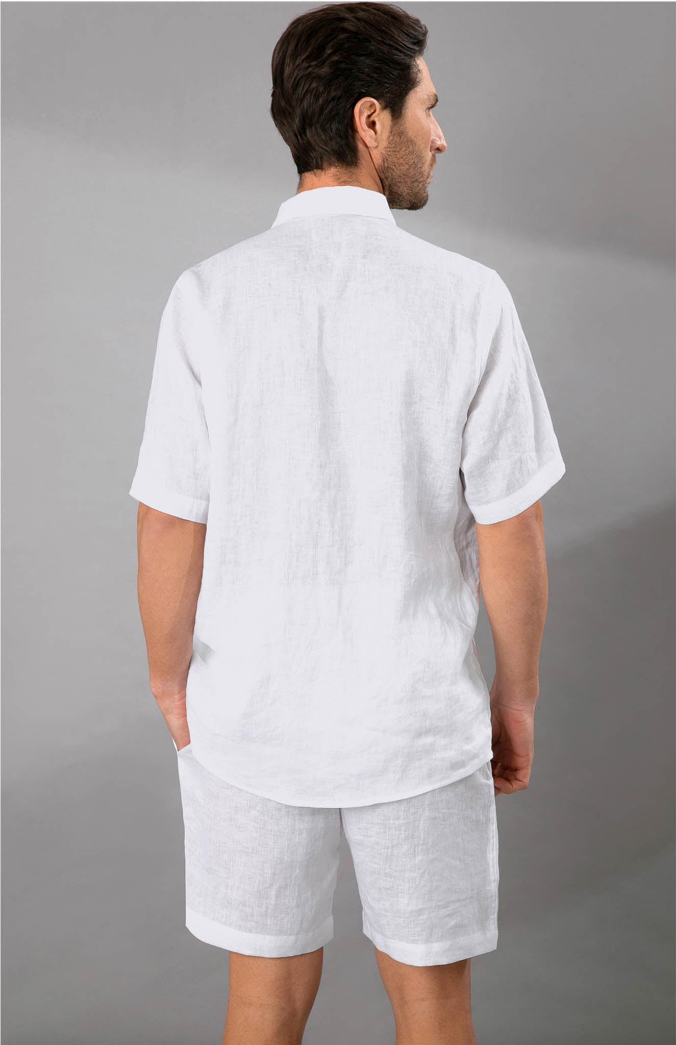 Pure White Linen Bliss | Co-ord Set