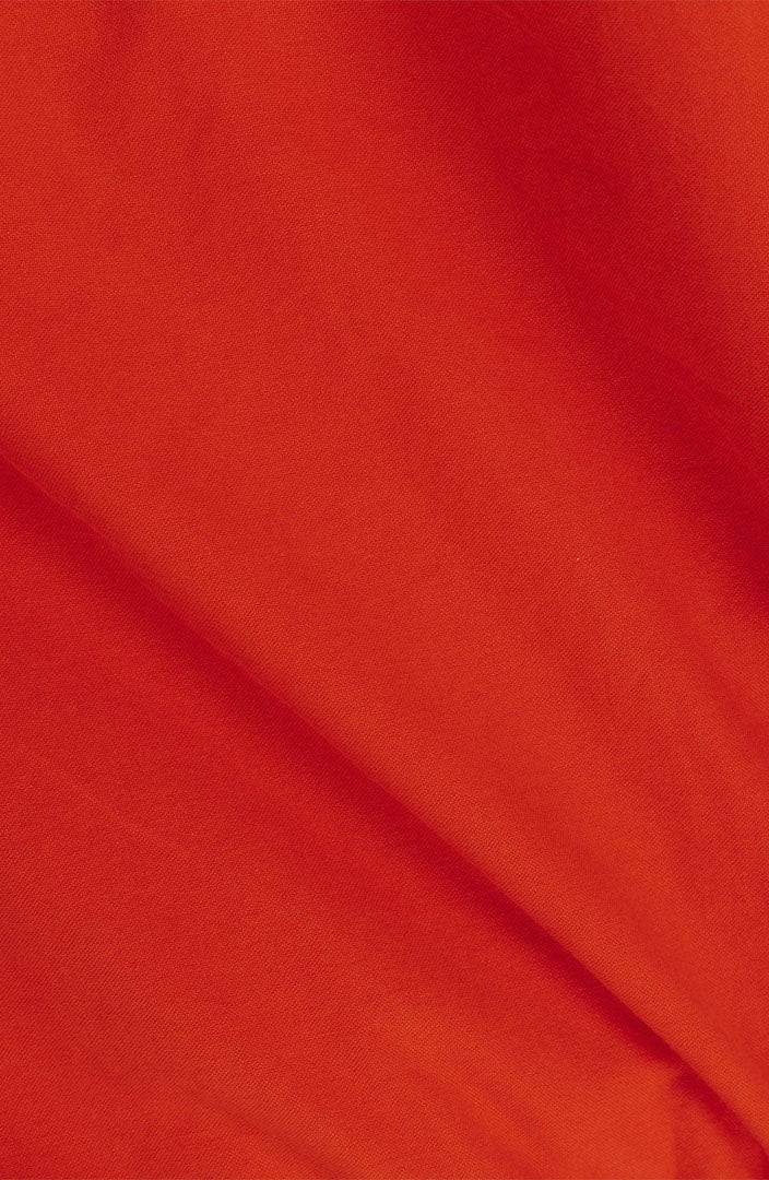 Lara Scarlet Red Co-ord Set | Cotton Linen Blend