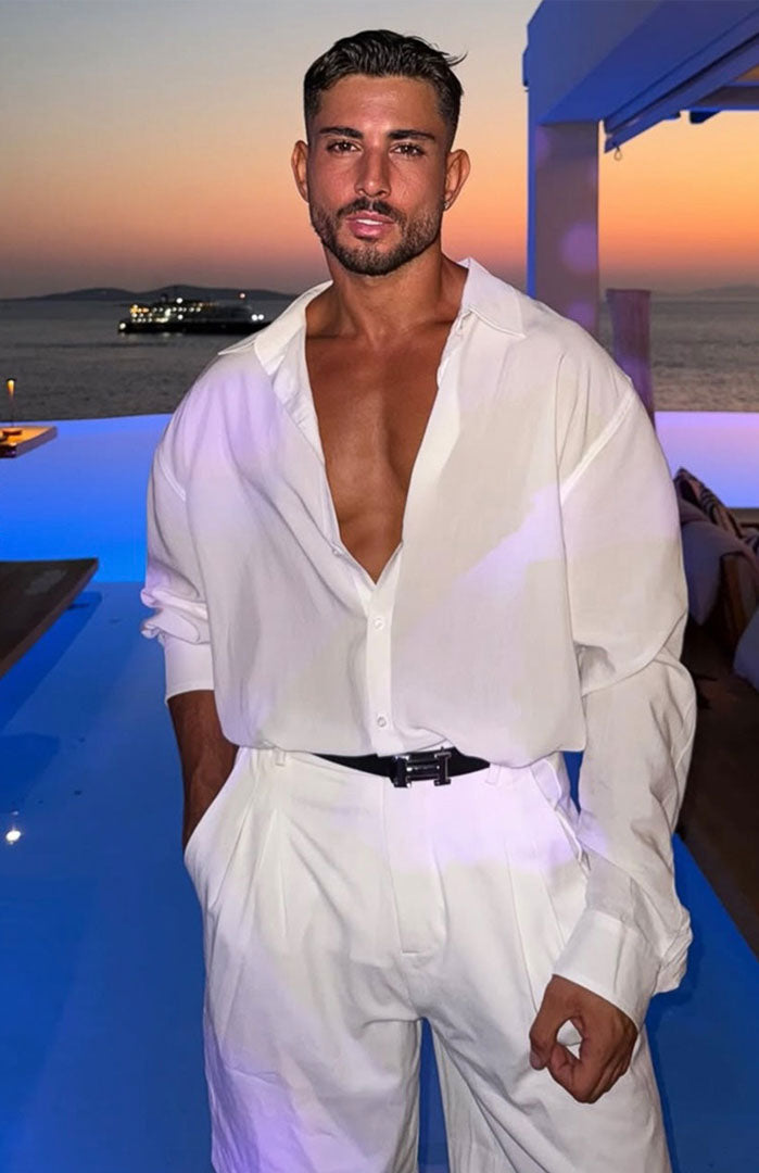The White Lotus | Pristine Linen Tailored Shirt