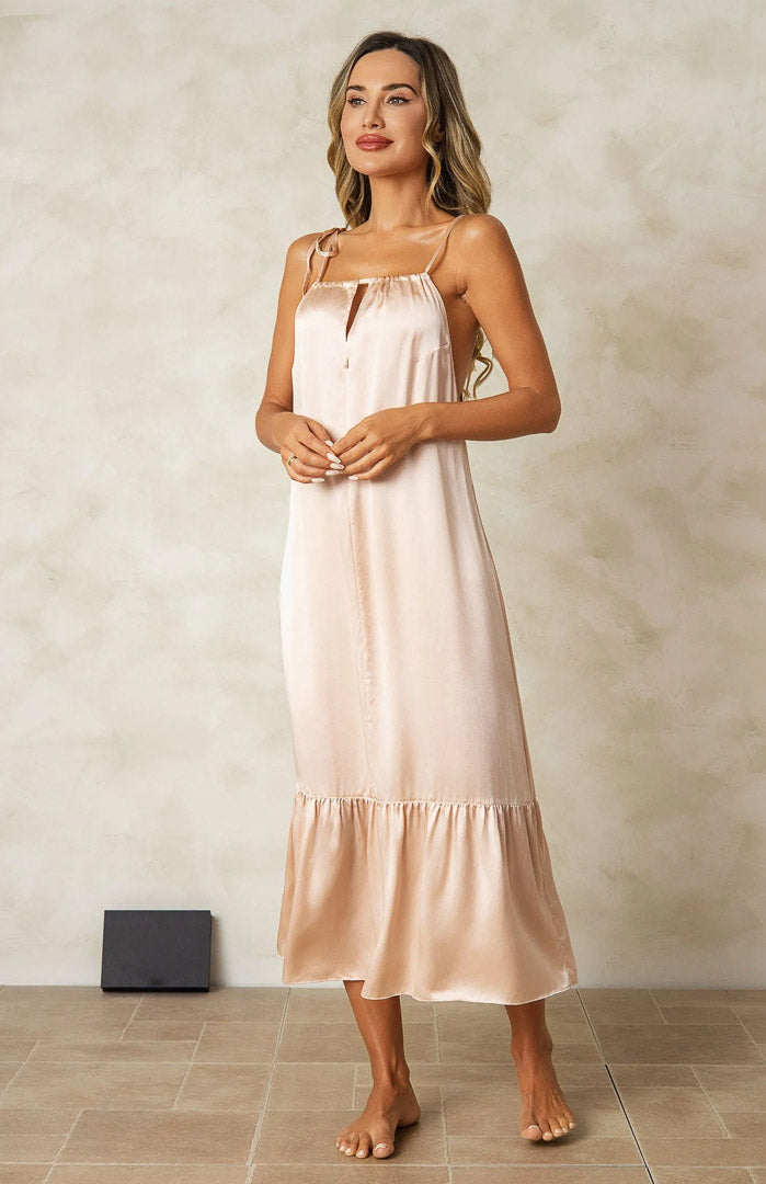 Golden Hour | Satin Nightdress