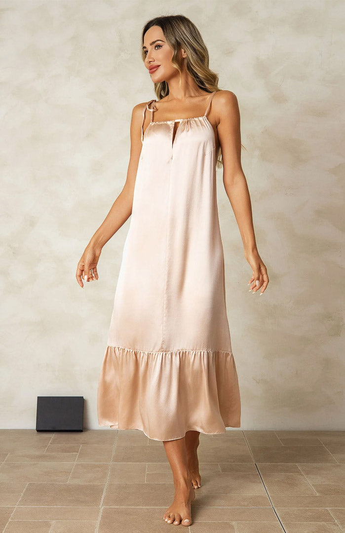 Golden Hour | Satin Nightdress