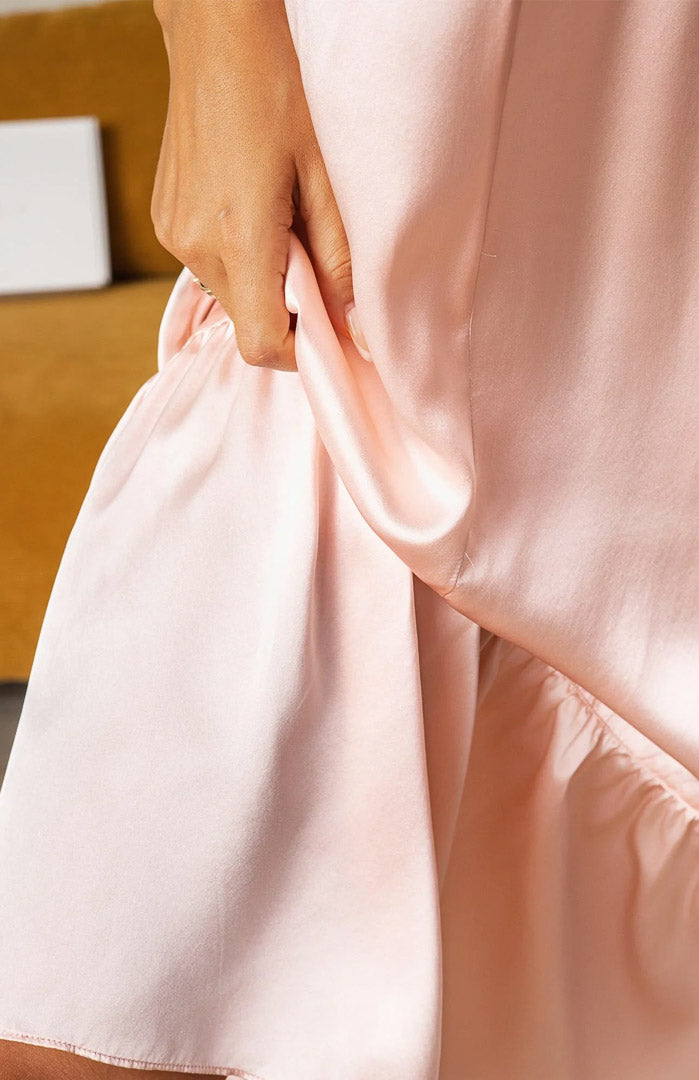 Blush Dream | Satin Nightdress