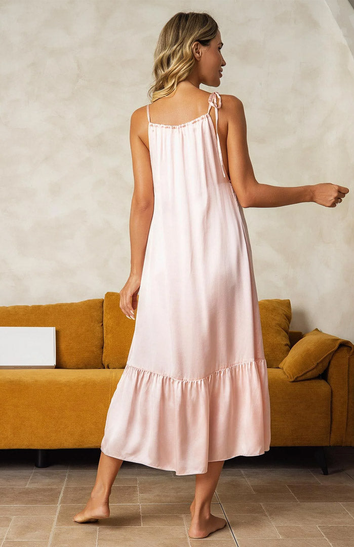 Blush Dream | Satin Nightdress