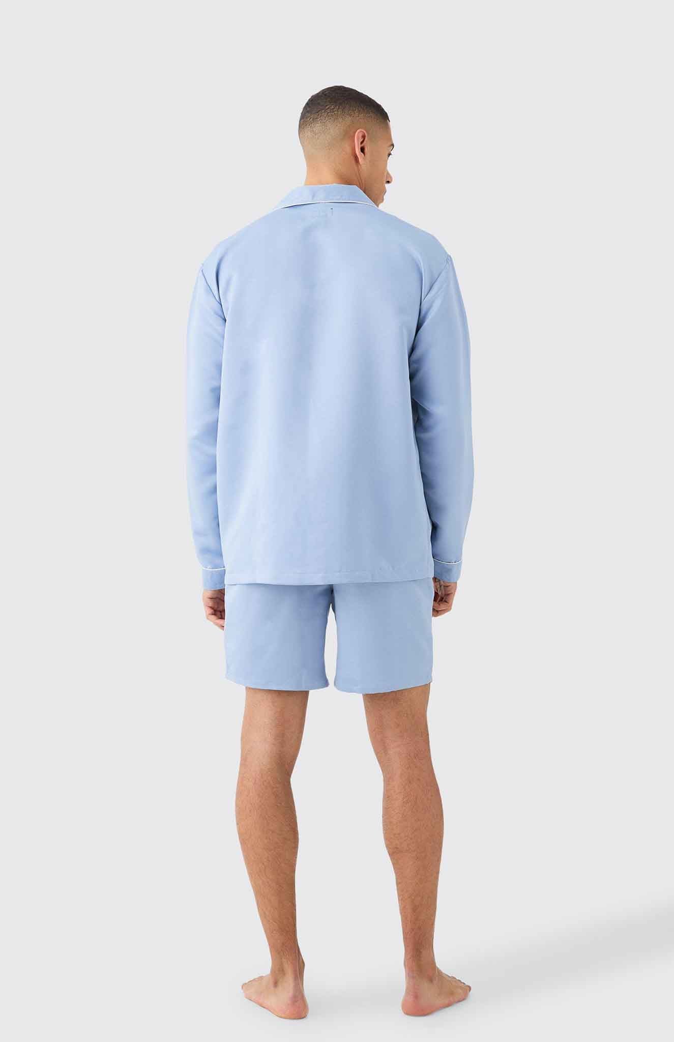 Sofa Surfer | Blue Lounge Wear Set | 100% Cotton