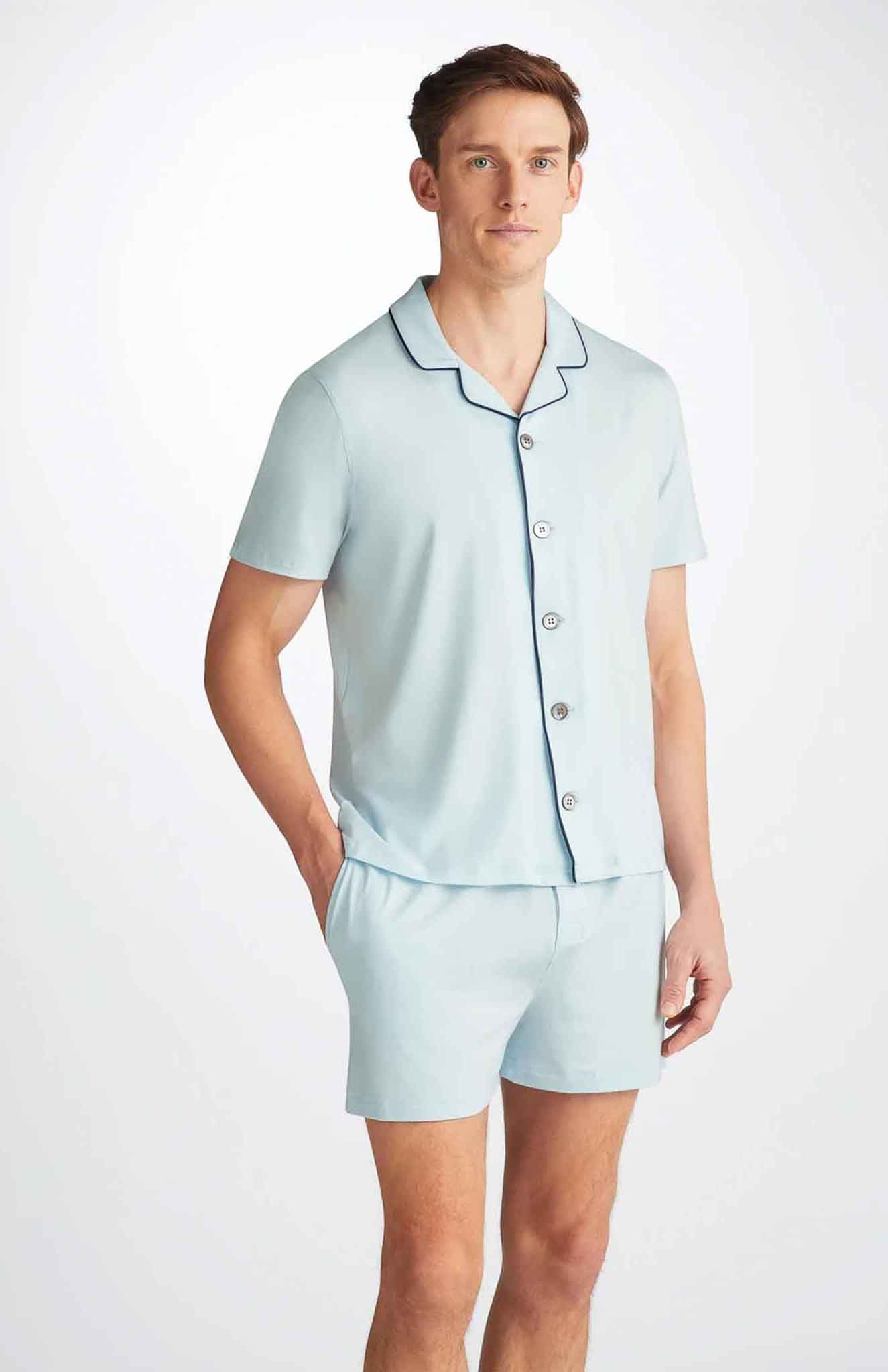 Azure Sky | Sky Blue Modal Loungewear Set