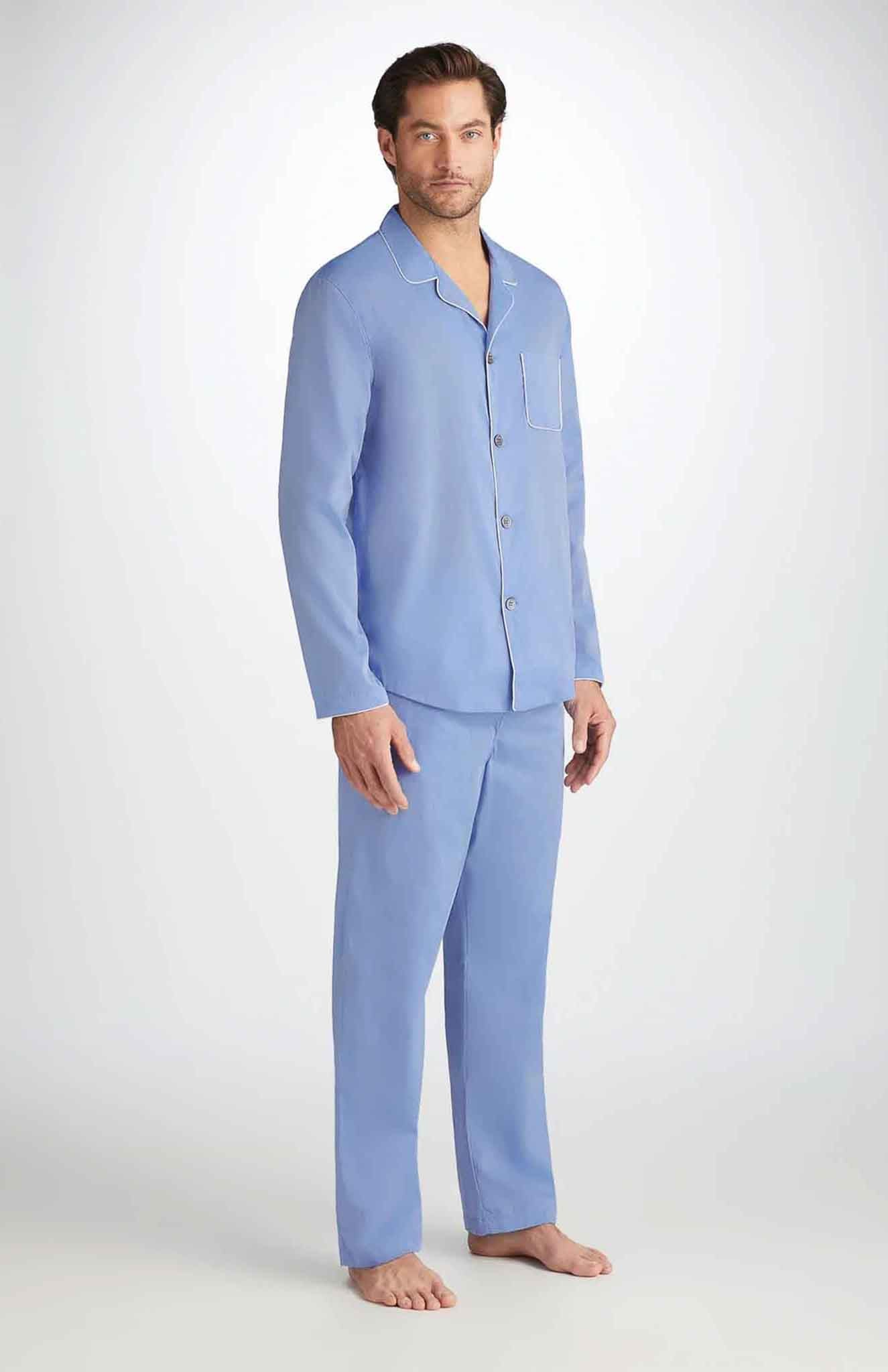 Sapphire Slumber | Blue Lounge Wear Set | 100% Cotton