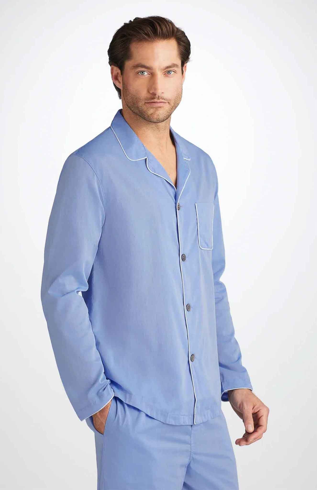 Sapphire Slumber Blue Lounge Wear Set 100% Cotton