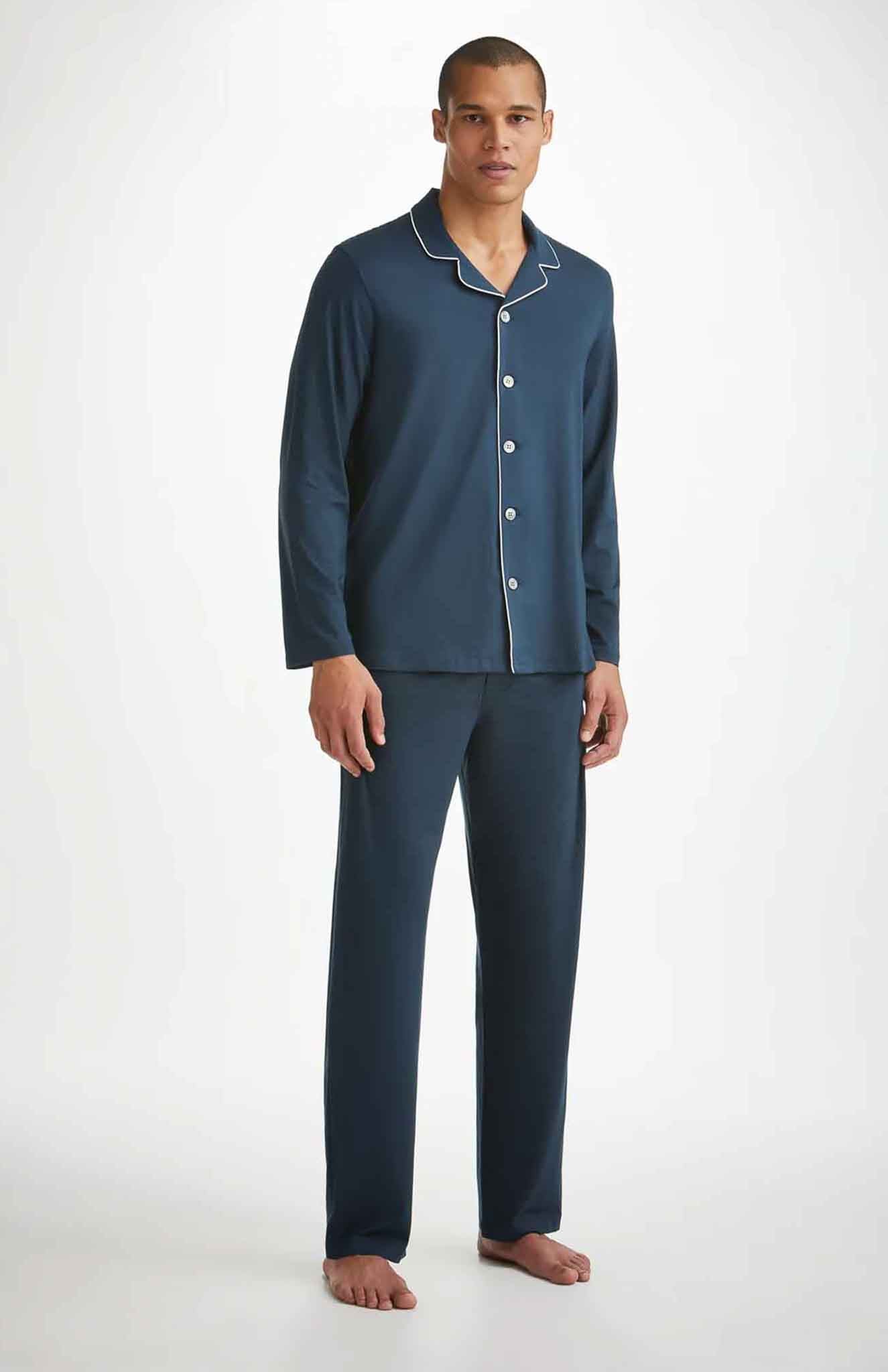 Navy Nap | Navy Blue Modal Loungewear Set
