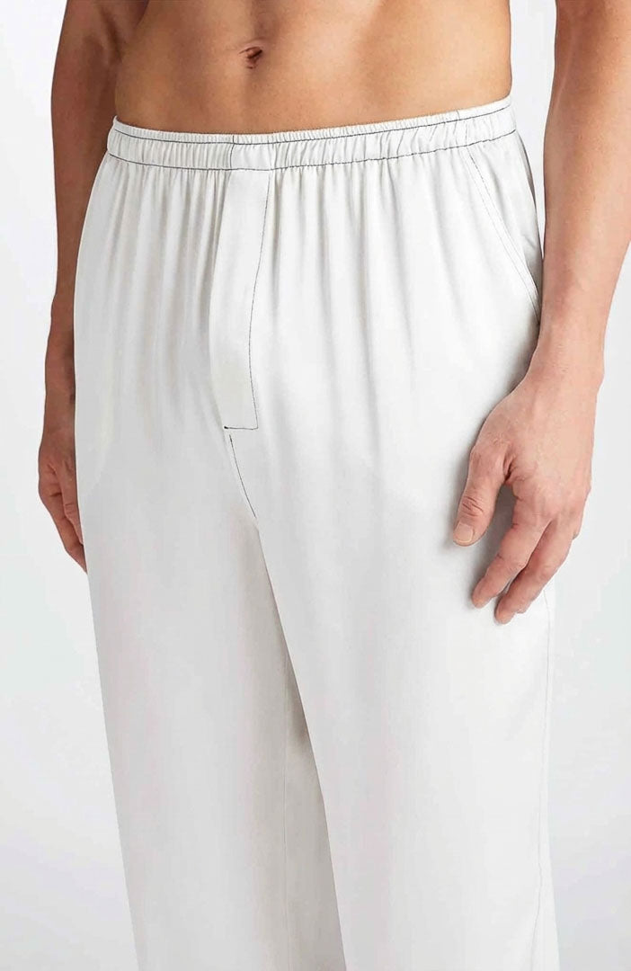 White Harmony | White Satin Robe and Pyjama