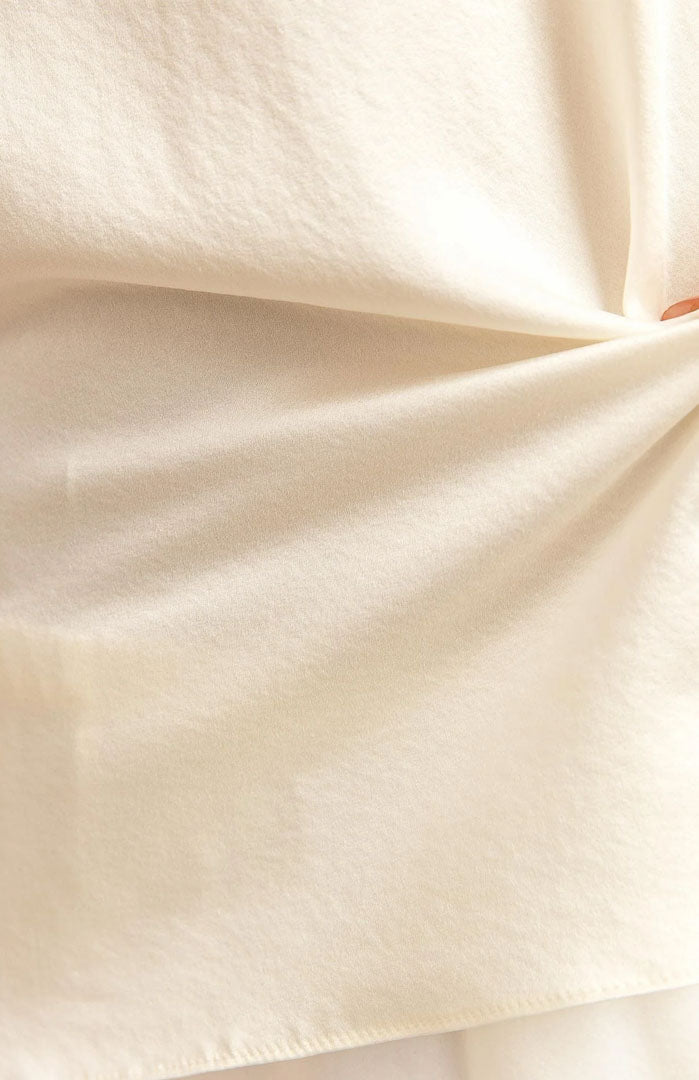 Ivory Desire | White Satin Camisole & Shorts Set