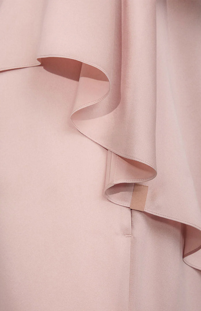 Blush Cascade | Armani Satin Lounge Set