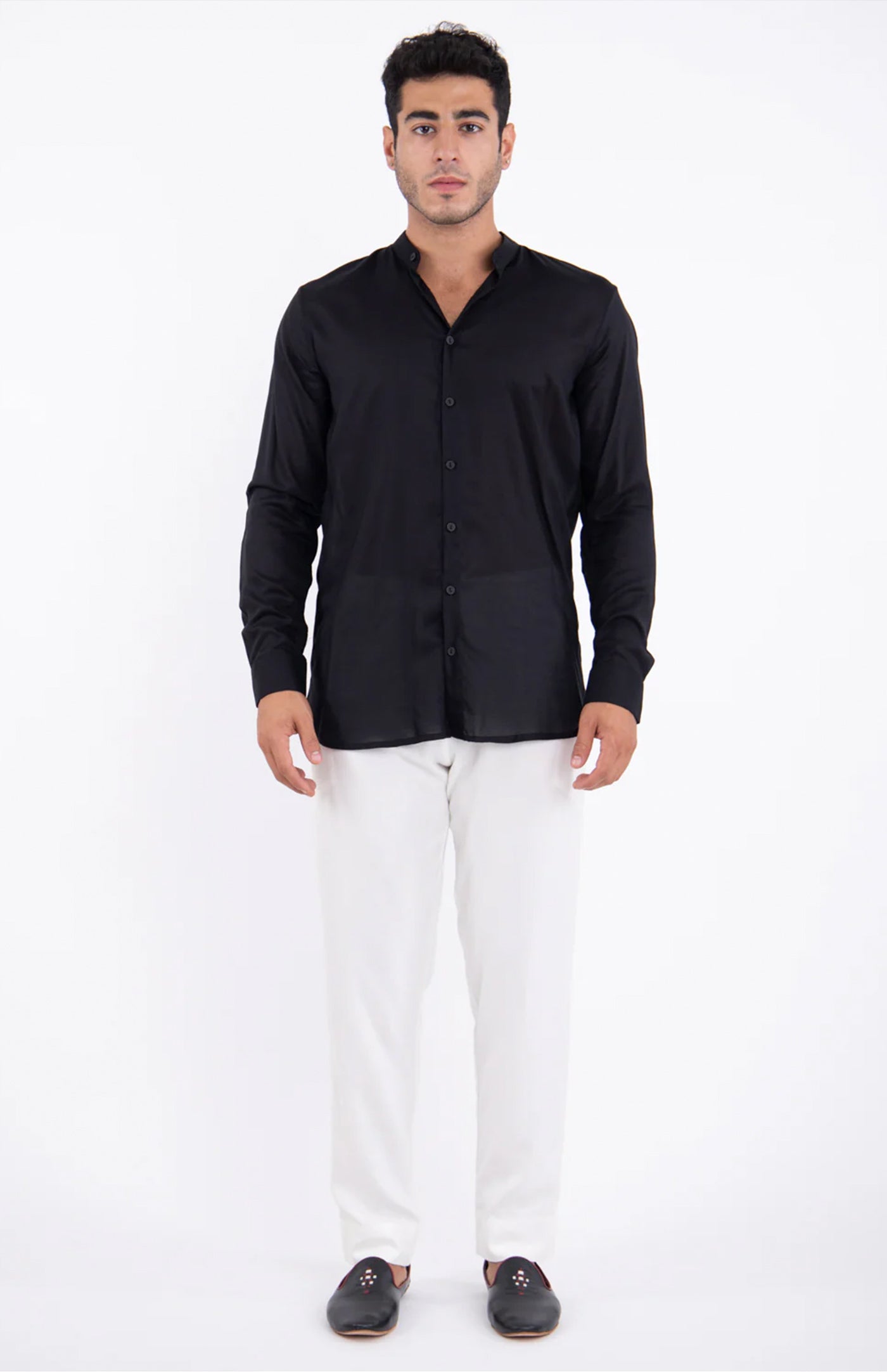 Analyzing image Luxeliv-Black-shirt-men-partywear-cotton-