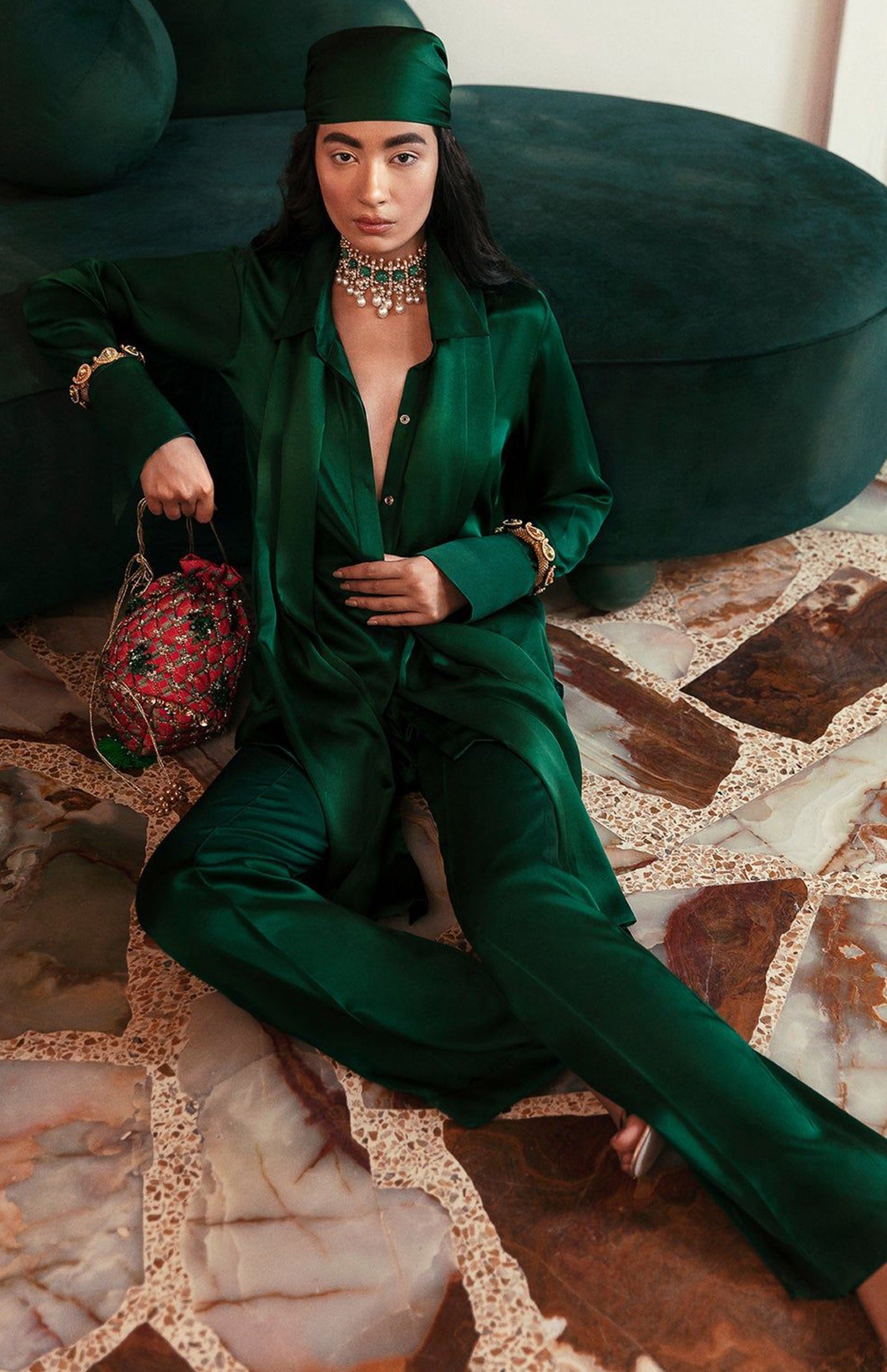 Emerald Charm | Prêt Co-ord Set Women