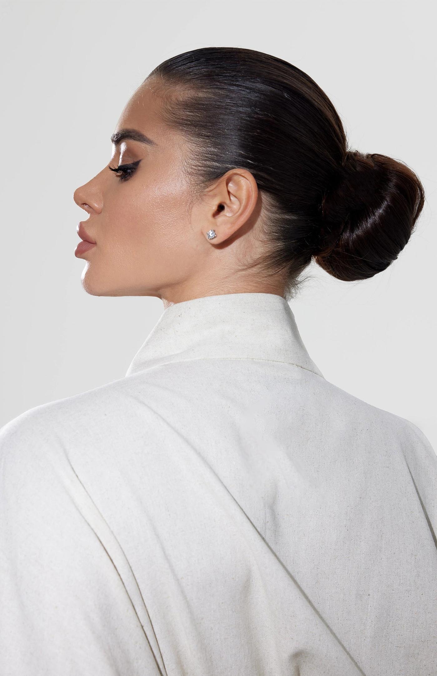 White Supremacy Cotton Kimono Robe