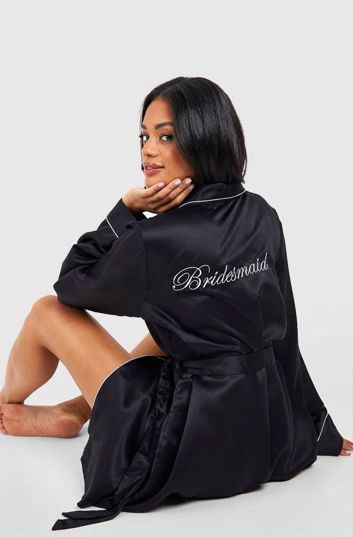 Bridesmaid Luxe Satin Robe