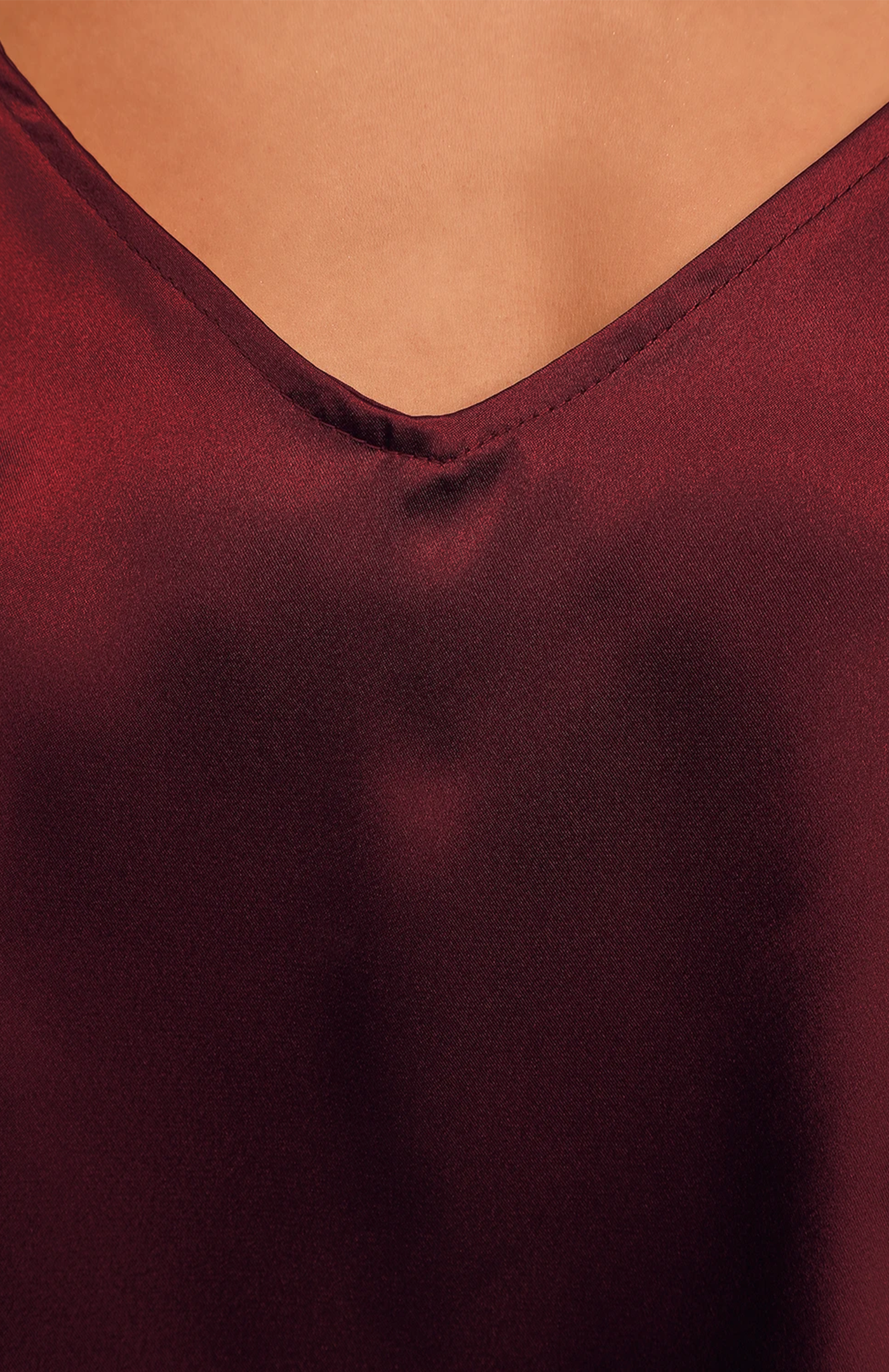 Blood Rose | Satin Camisole & Shorts Set