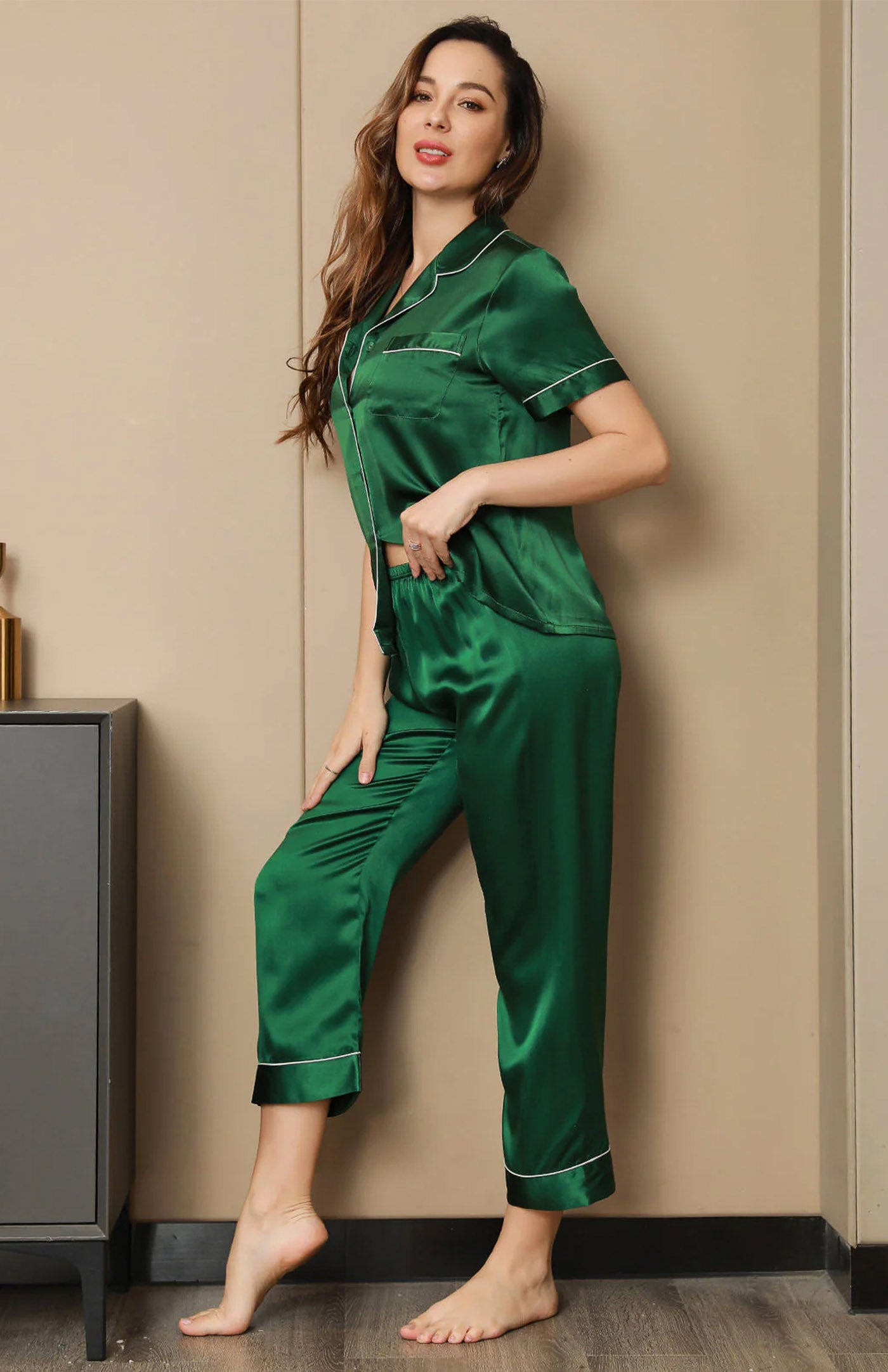 Forever Green | Satin Ultimate Classic Loungewear