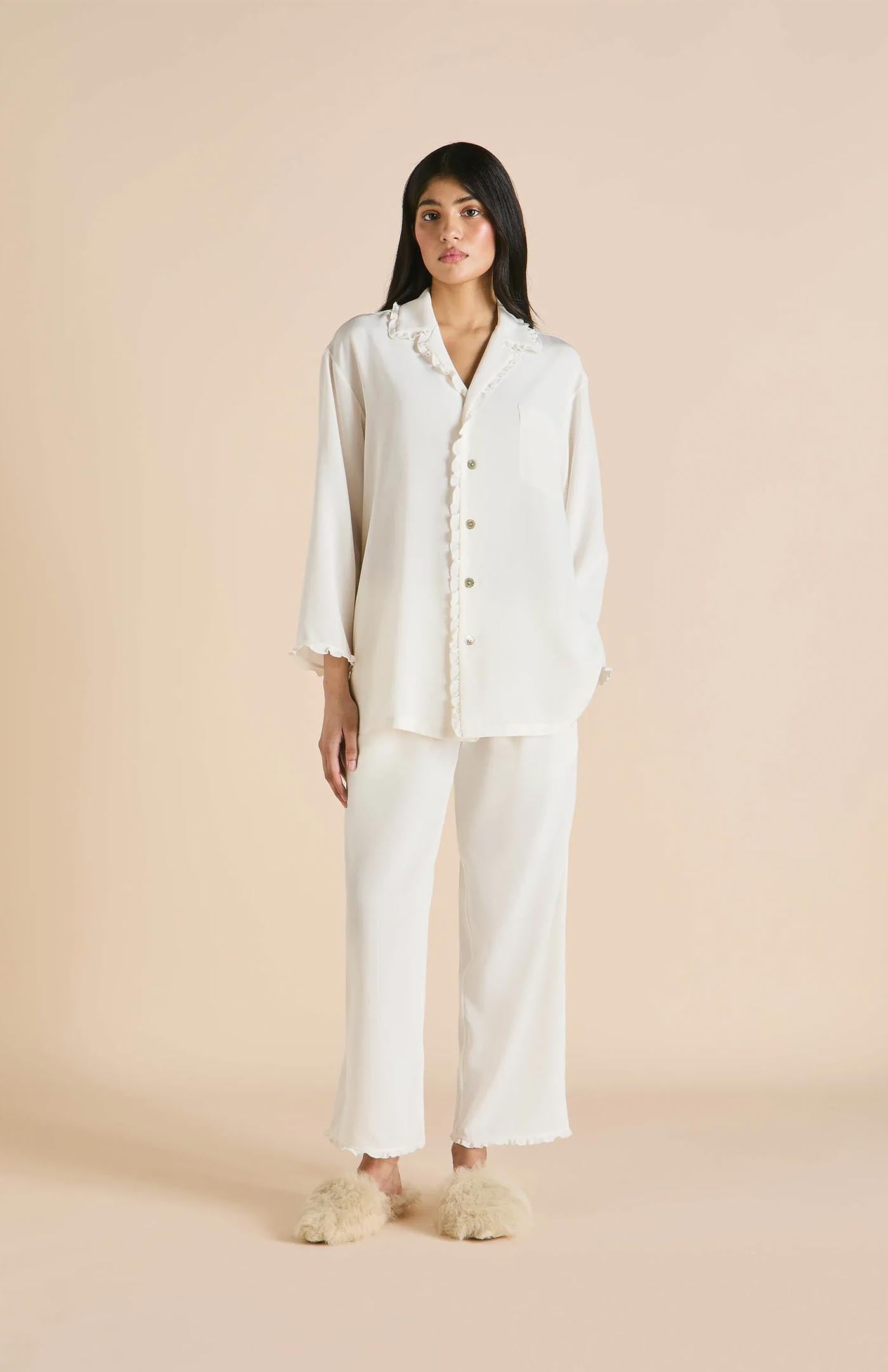 White Daisy | White Loungewear Set