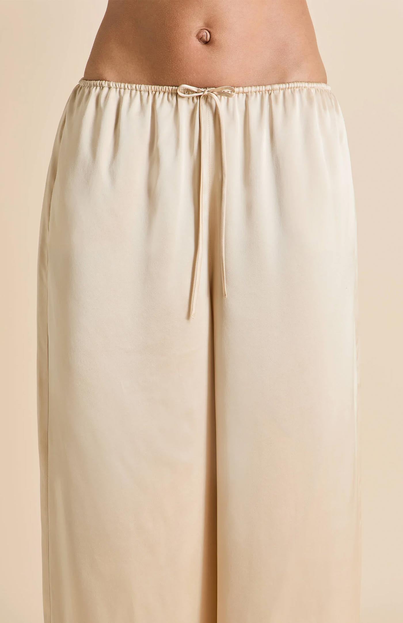 Gilded Gold | Satin Loungewear Set