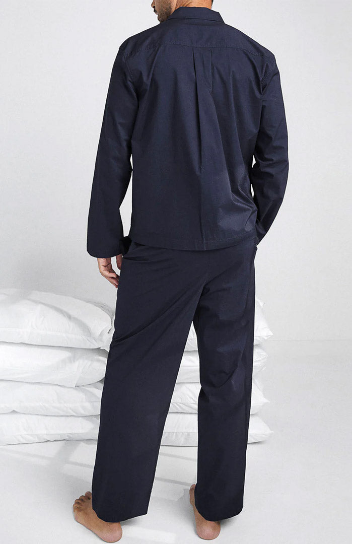 Midnight Calm | Navy Cotton Loungewear Set