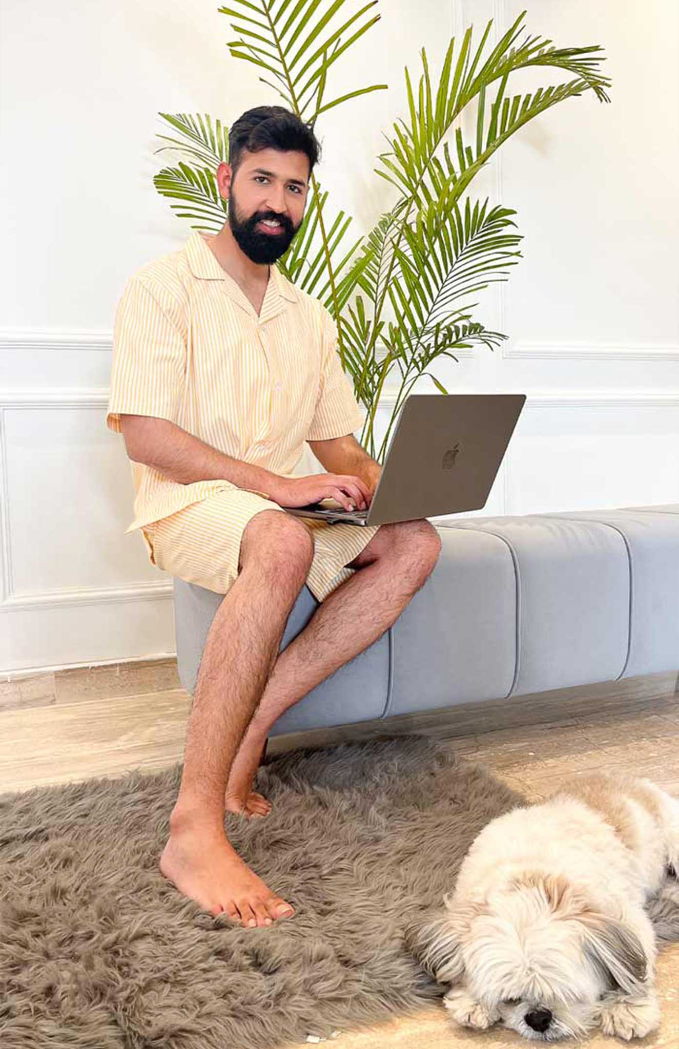 Lemon- LIT Co Ord Set for Men | Luxeliv