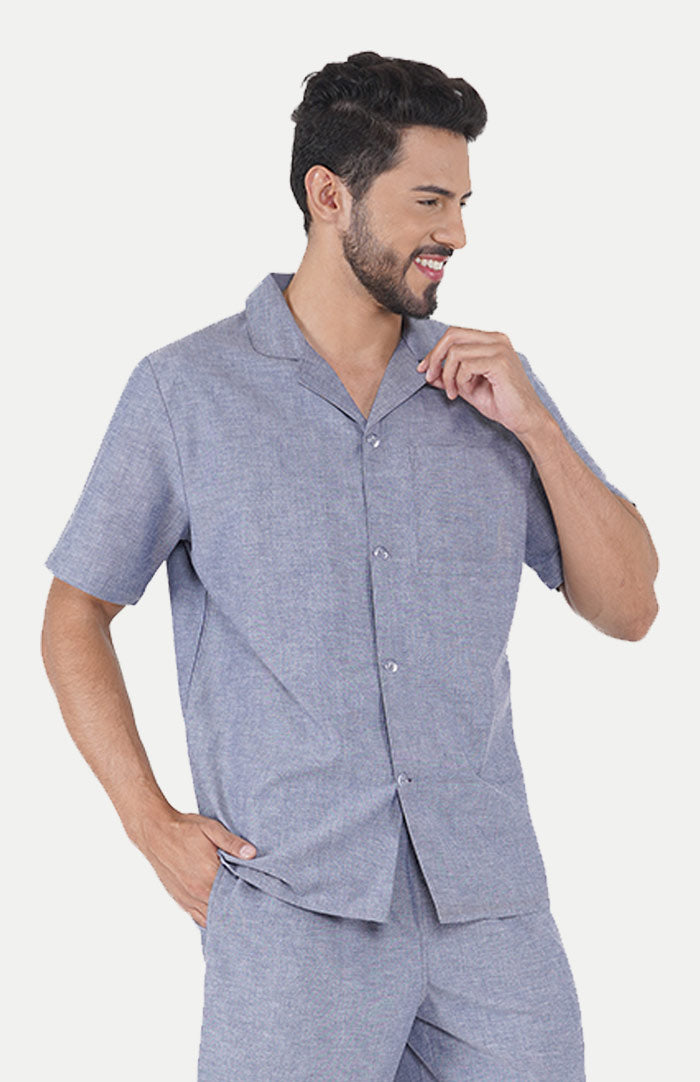 Blue Co Ord Set for Men | Luxeliv
