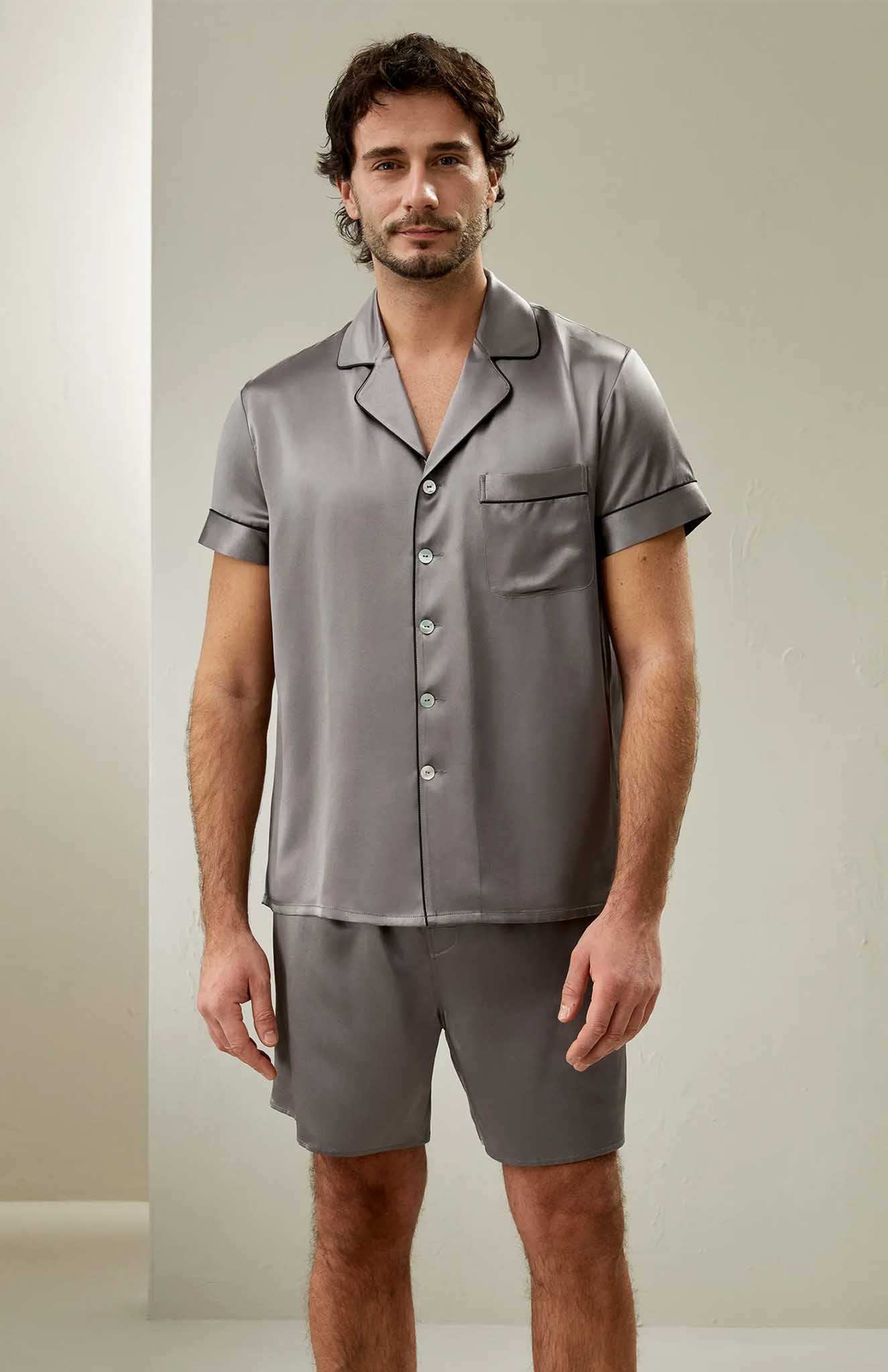 Grey Scale | Satin Set