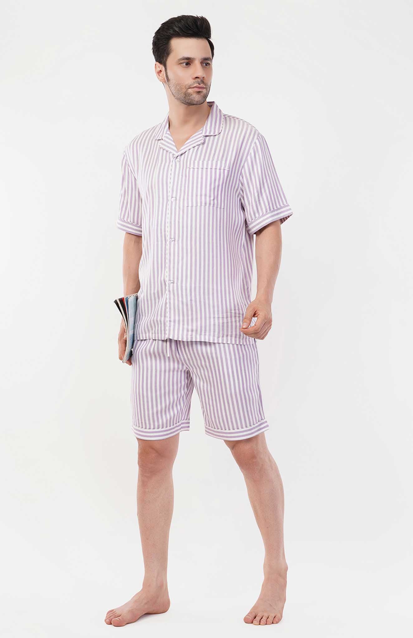 Lavender Dreamwear | Cotton Co-ord Set