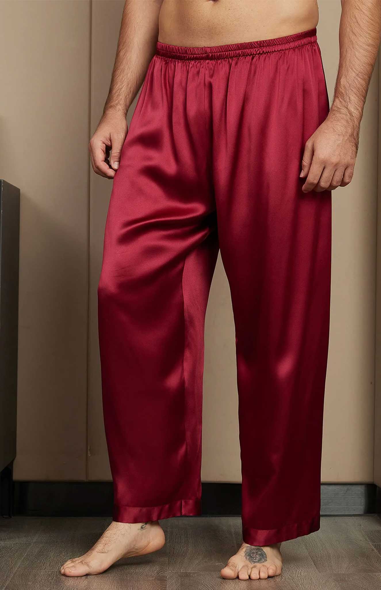 Red Satin Pyjama