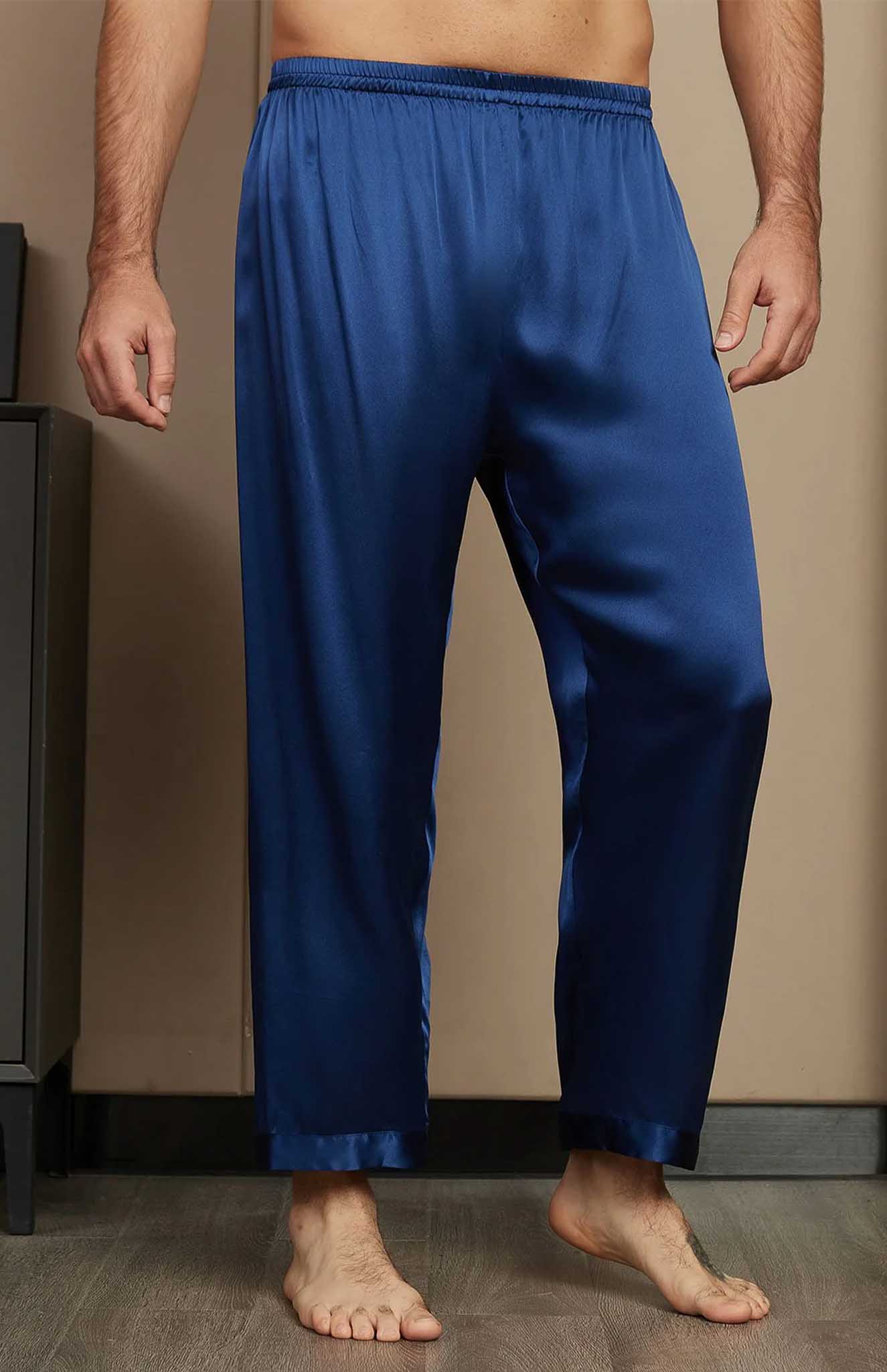 Blue Satin Pyjama