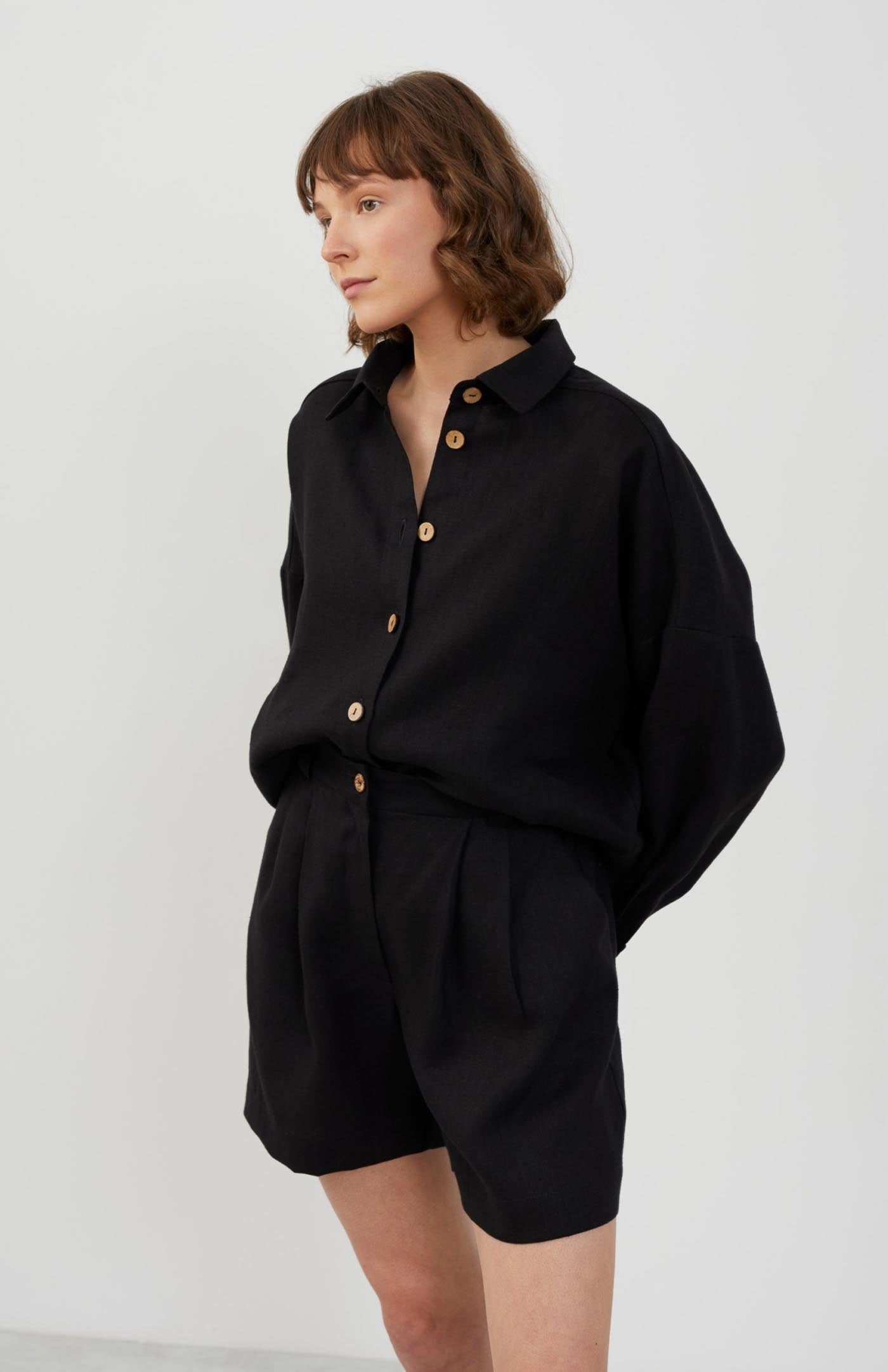 Blackout Bliss Co-ord Set | Cotton Linen Blend