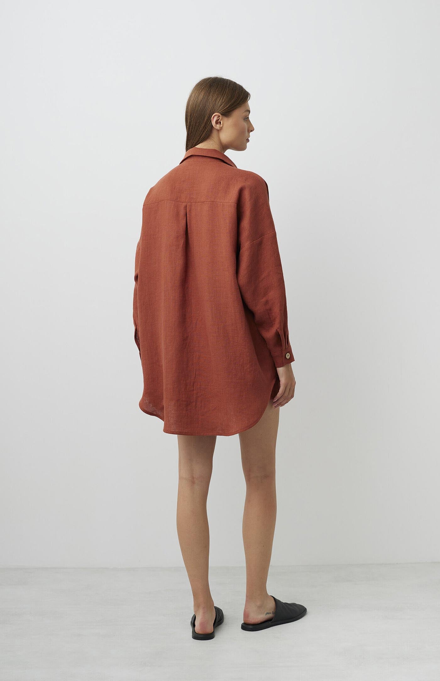 Terracotta Charm Co-ord Set | Cotton Linen Blend