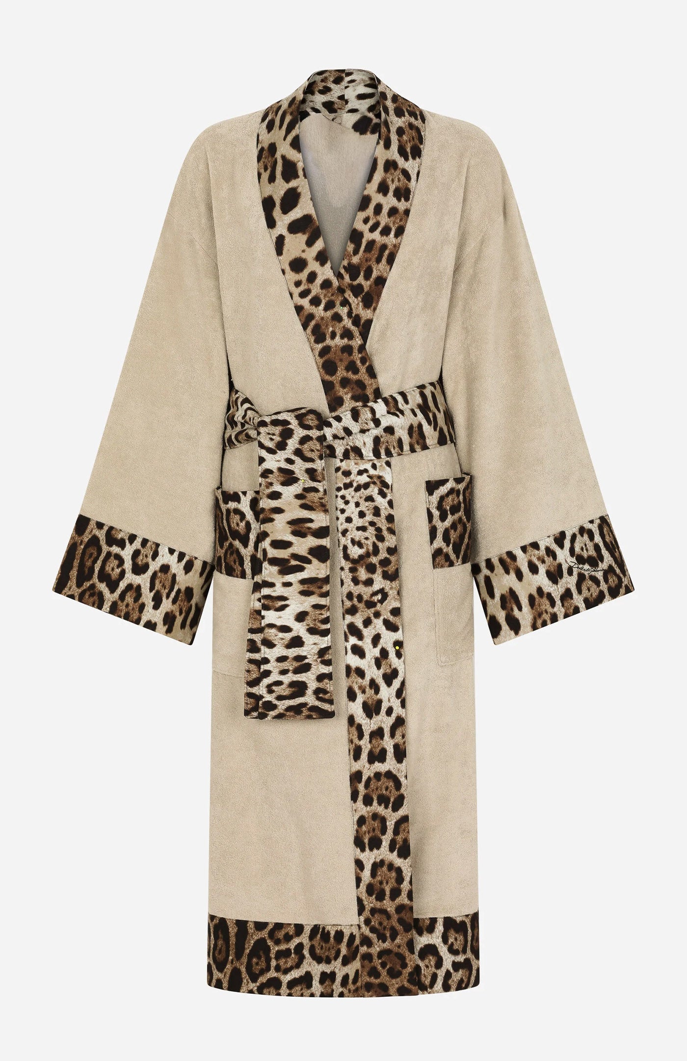 The Golden Leopard | Printed Designer Robe