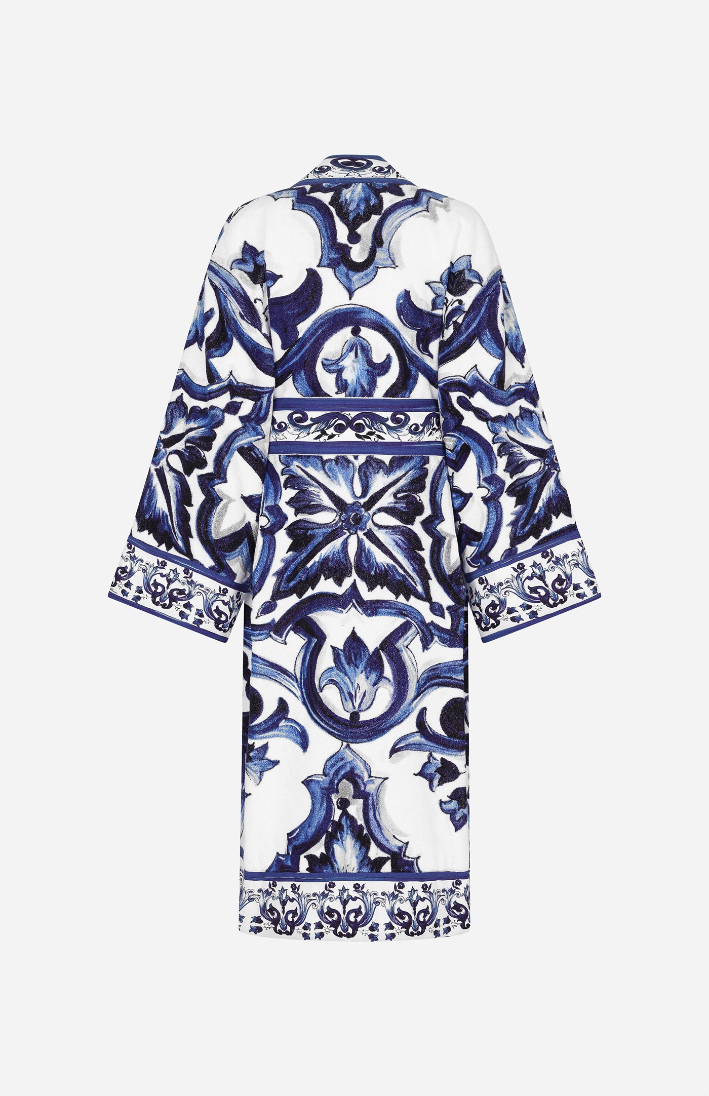 The Sapphire Majolica | Printed Designer Robe