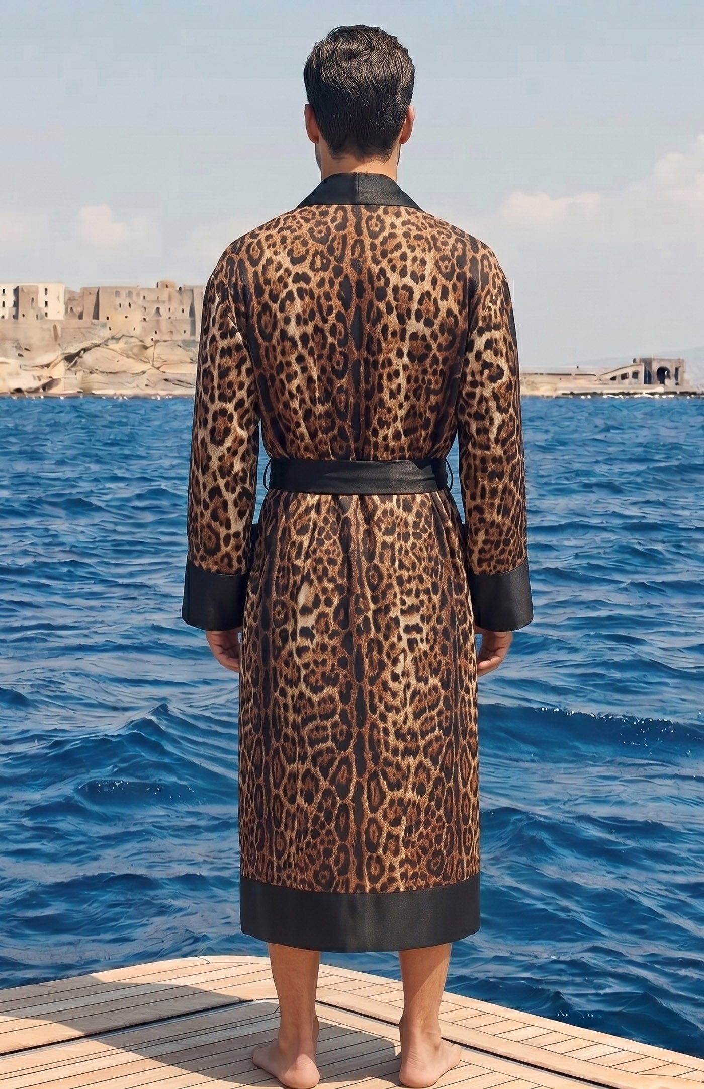 The Leopard | Printed Designer Robe