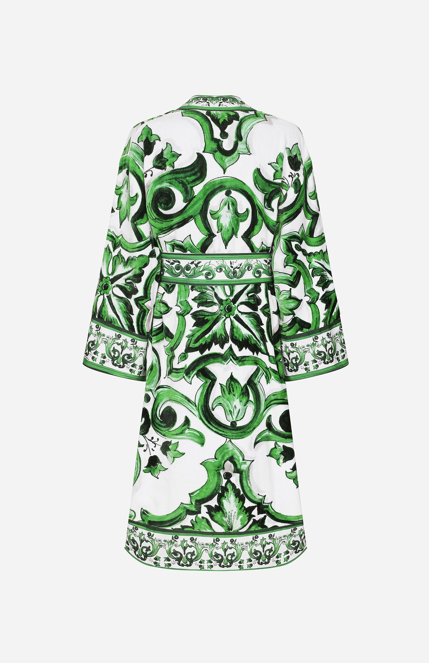 The Emerald Majolica | Printed Designer Robe