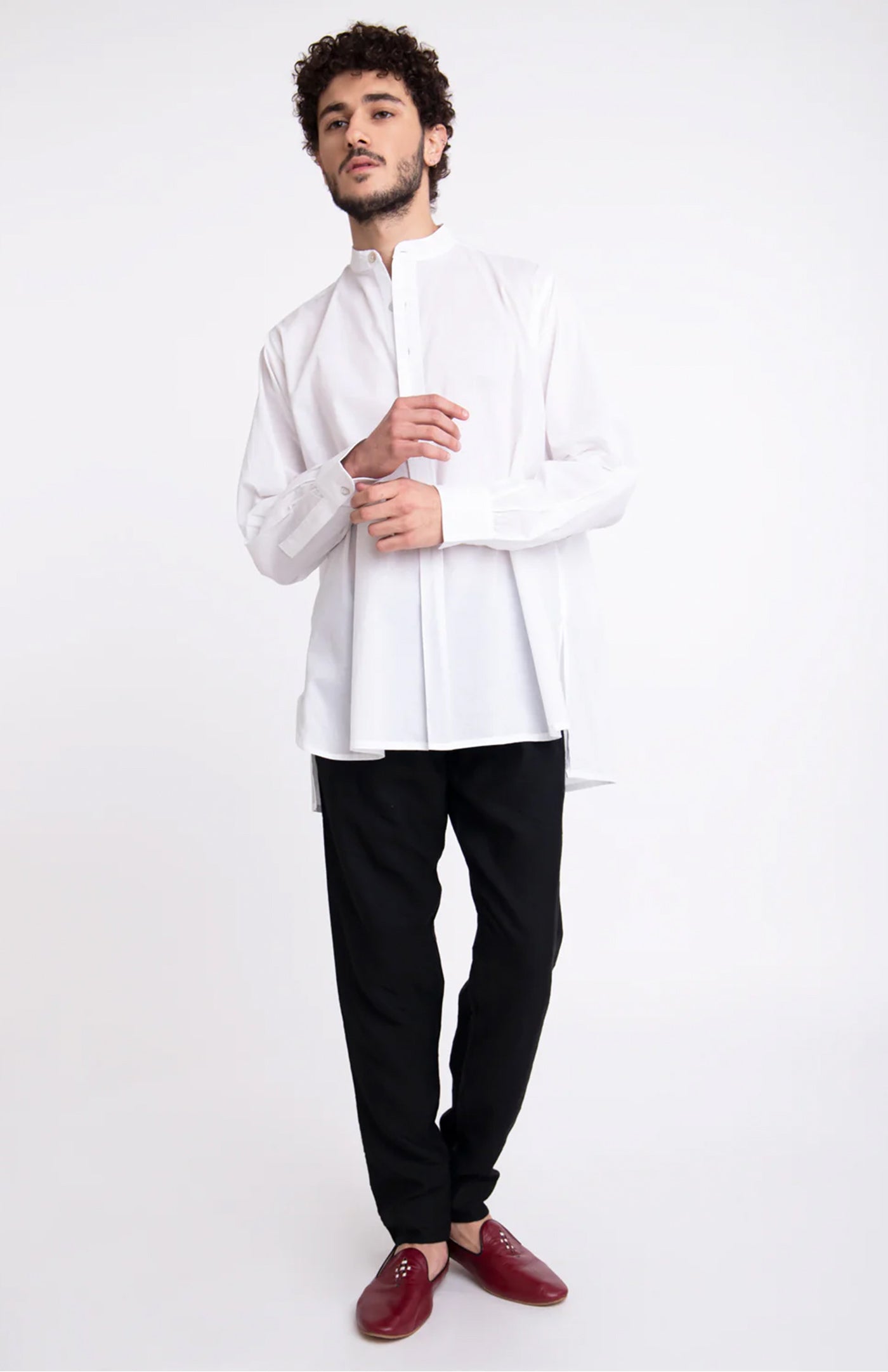 Full Seeve White Summer Shirts for Men | Luxeliv