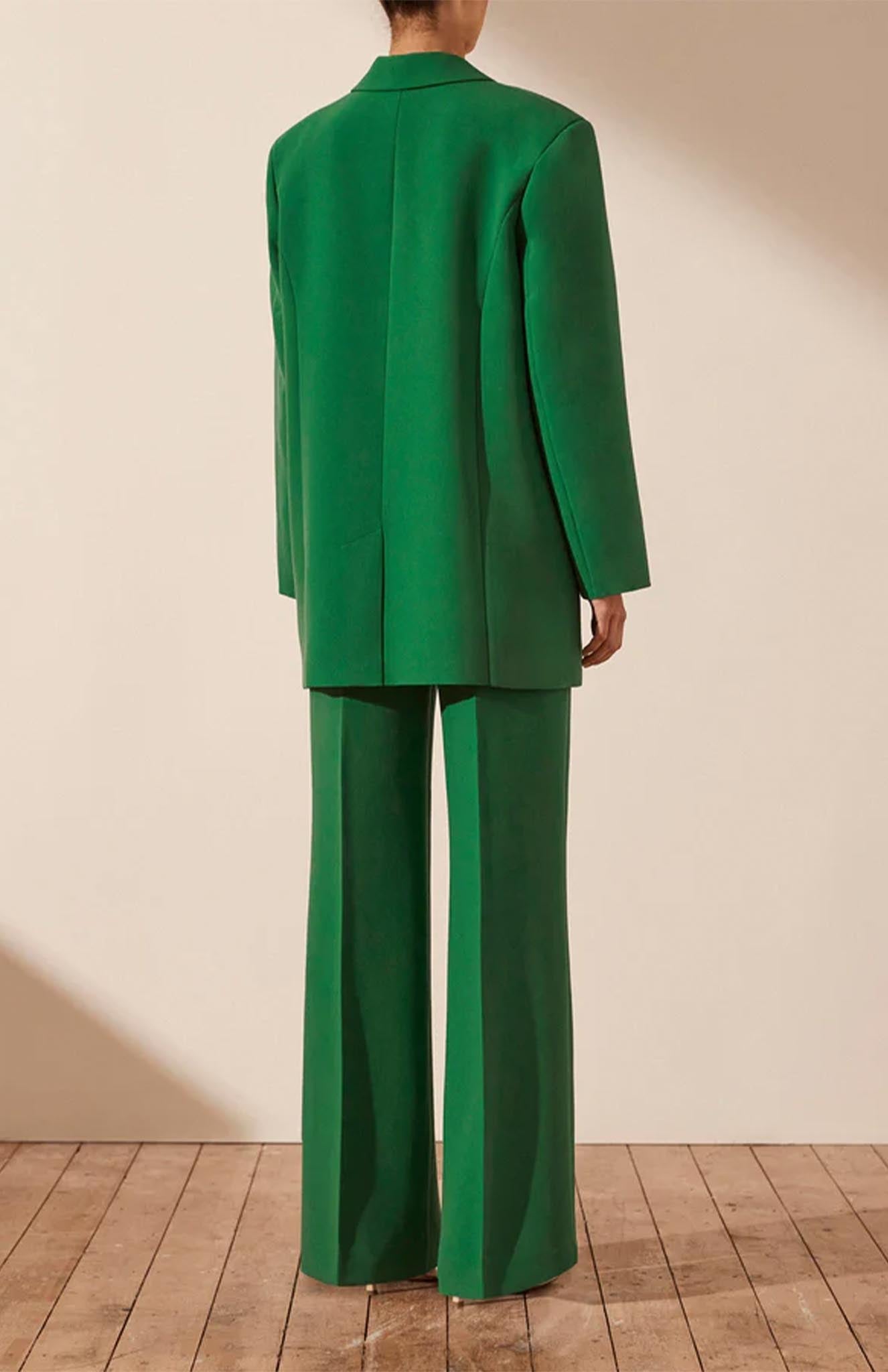 Emerald Enigma | Green Blazer Sets