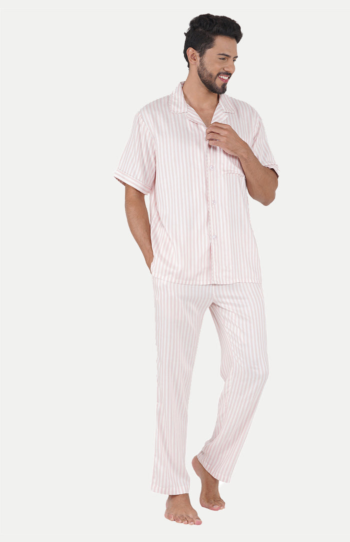 Mi-Amour-Stripes-_-Pink-Stripes-Lounge-Wear-Set-_-100_-Cotton-daywear---sleep-wear-causual-wear---men_s-collection