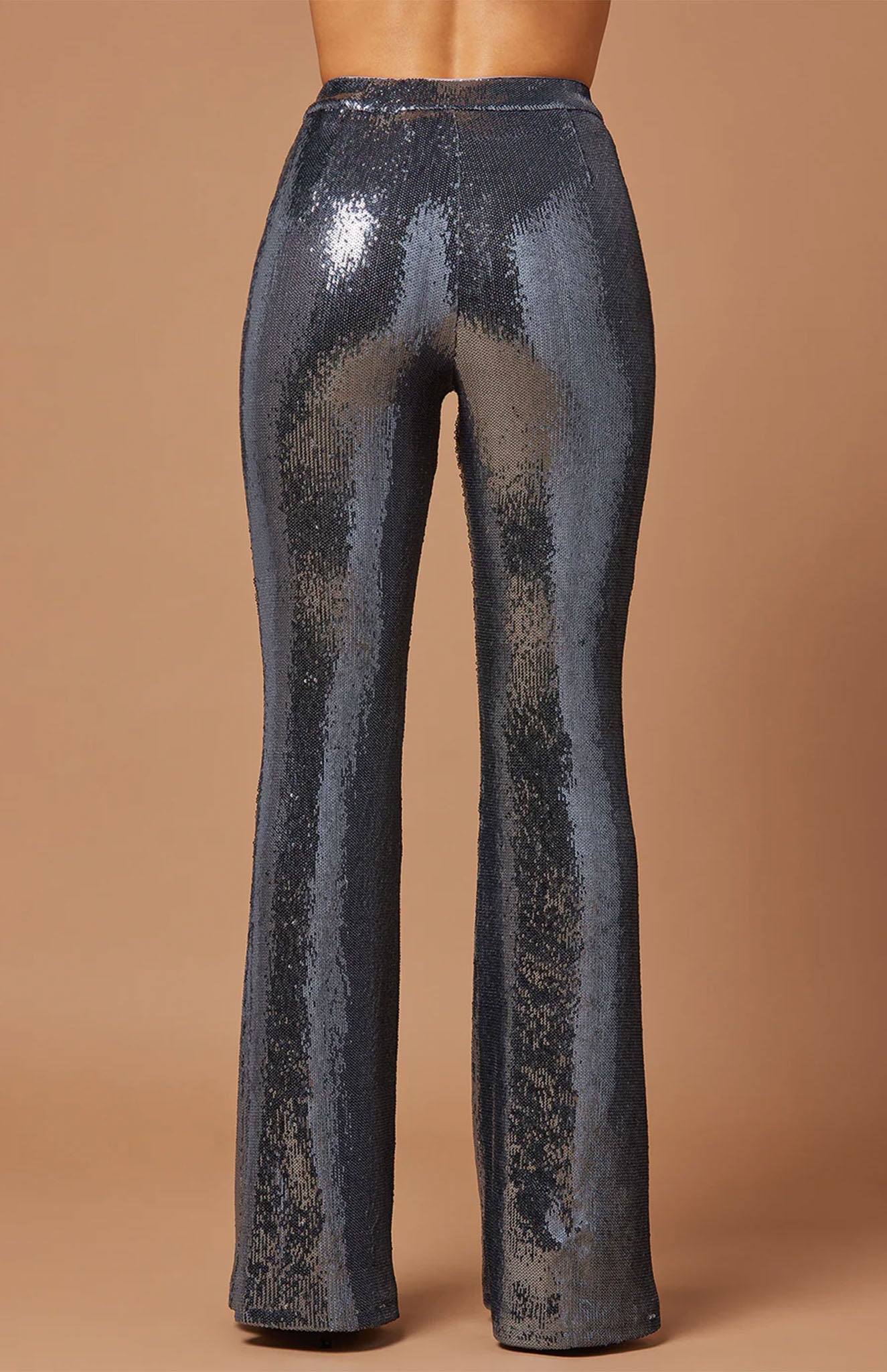 Gunmetal Glamour Power Suit | Grey sequence | Luxeliv Women | Blazer Set