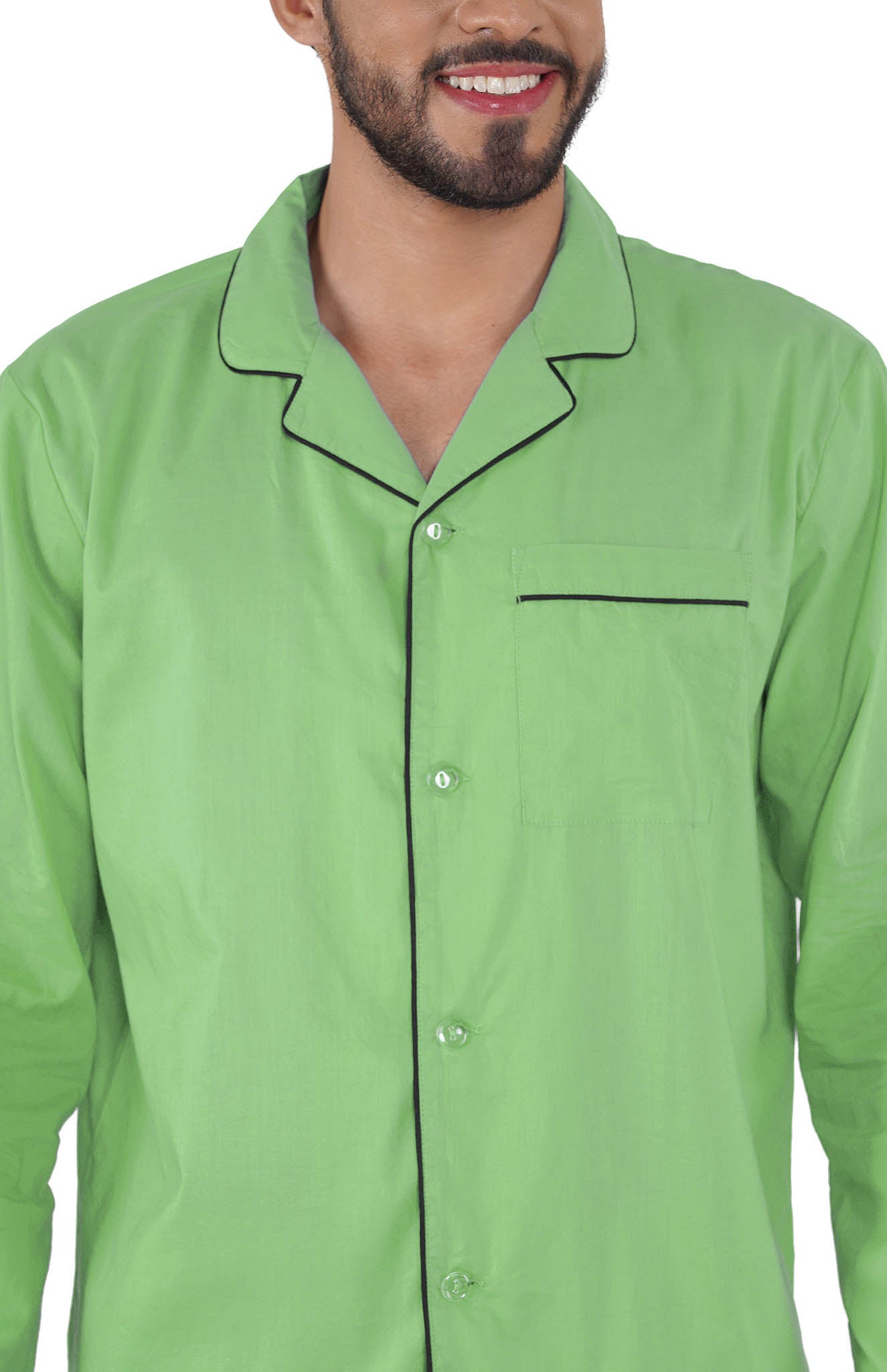 Green Oasis | Lounge Wear Set | 100% Cotton