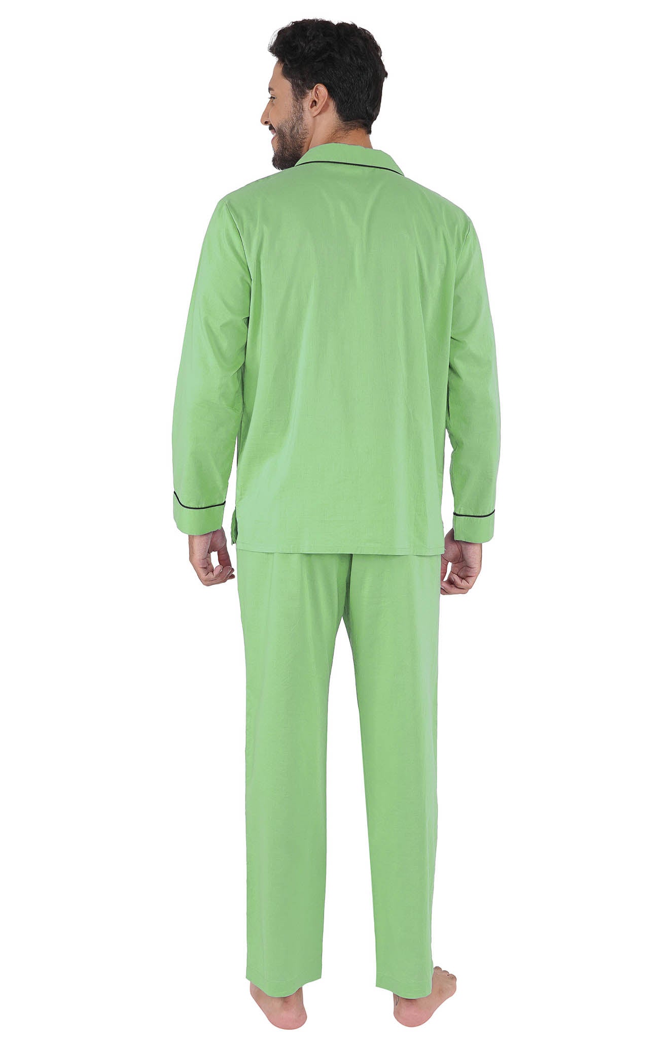 Green Oasis | Lounge Wear Set | 100% Cotton