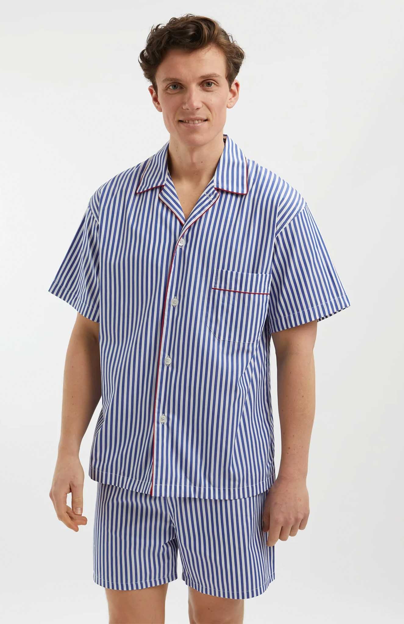 Coastal Stripes Co Ord Set for Men | Luxeliv