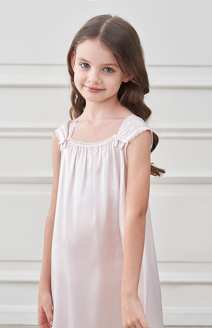 Fairy Night Dress | Satin Dress for girls